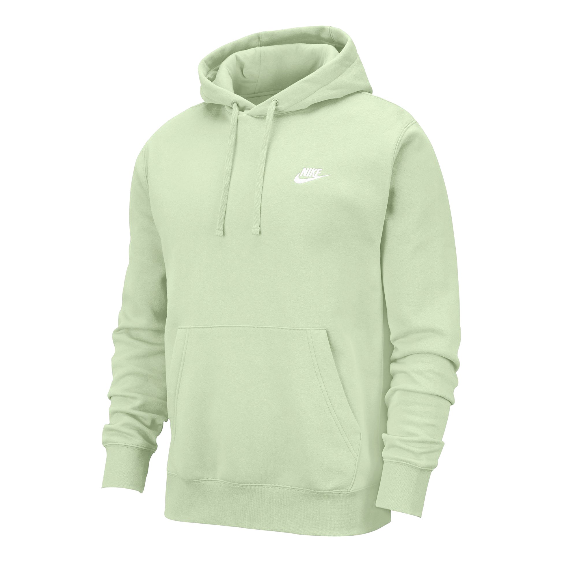 Nike Sportswear Club Sweat à capuche Hommes - vert olive, blanc