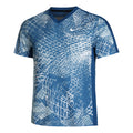 Dri-Fit Court Novelty T-shirt Hommes - bleu, blanc