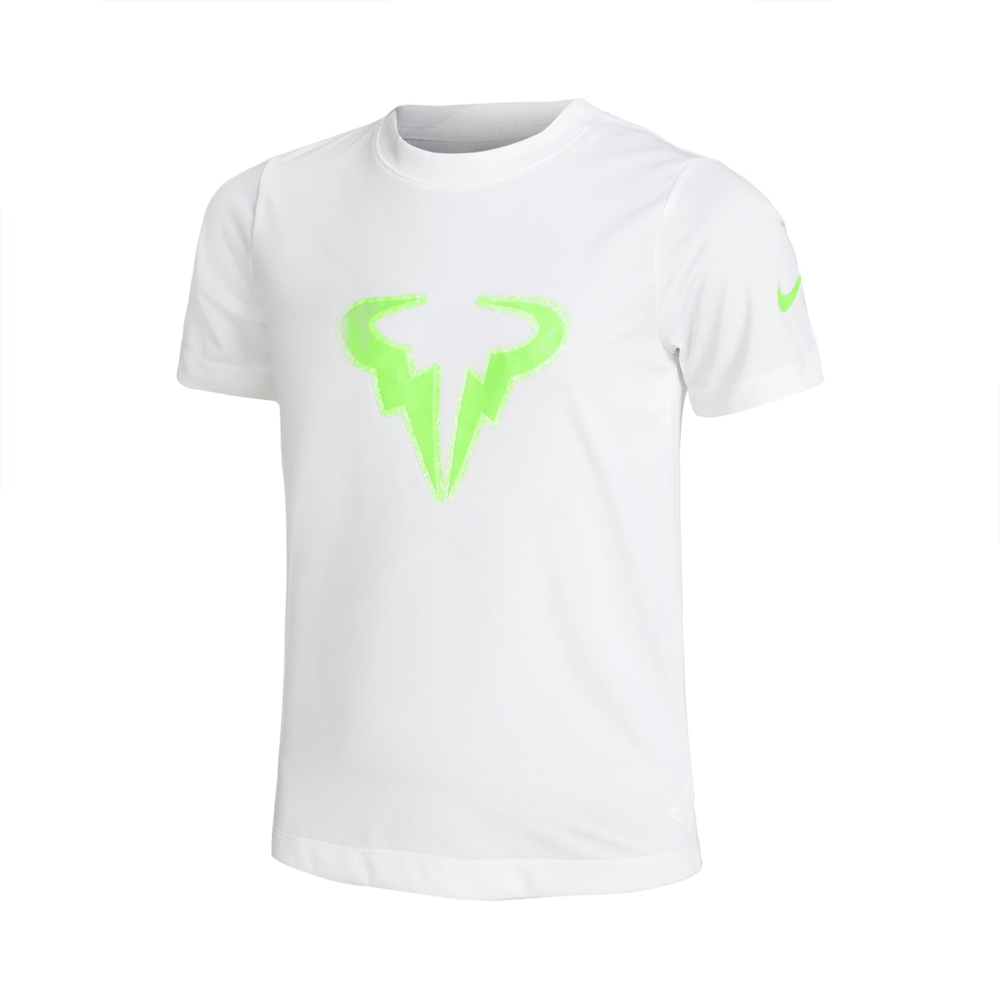 Nike Big Kids T-shirt Garçons - blanc, vert