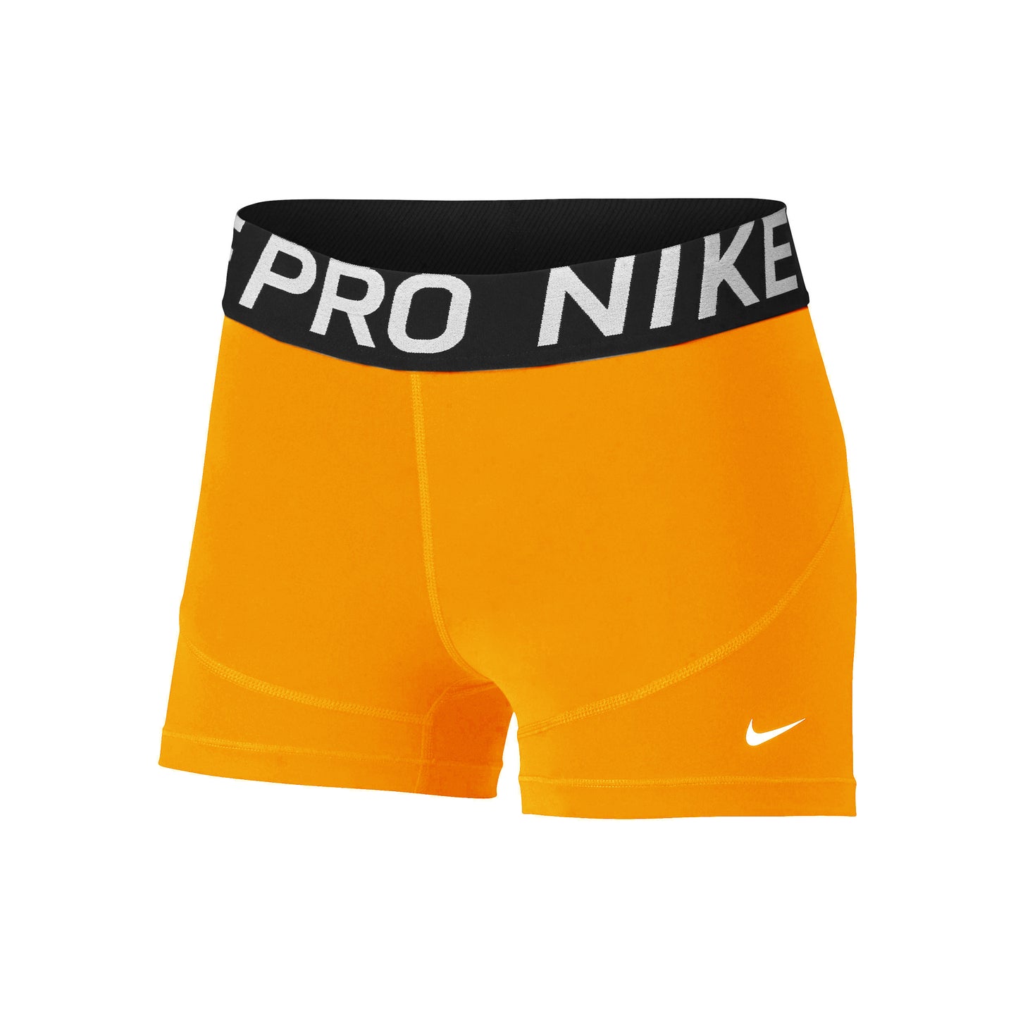 Nike Dri-Fit Big Kids 3in Shorts Filles-orange,noir