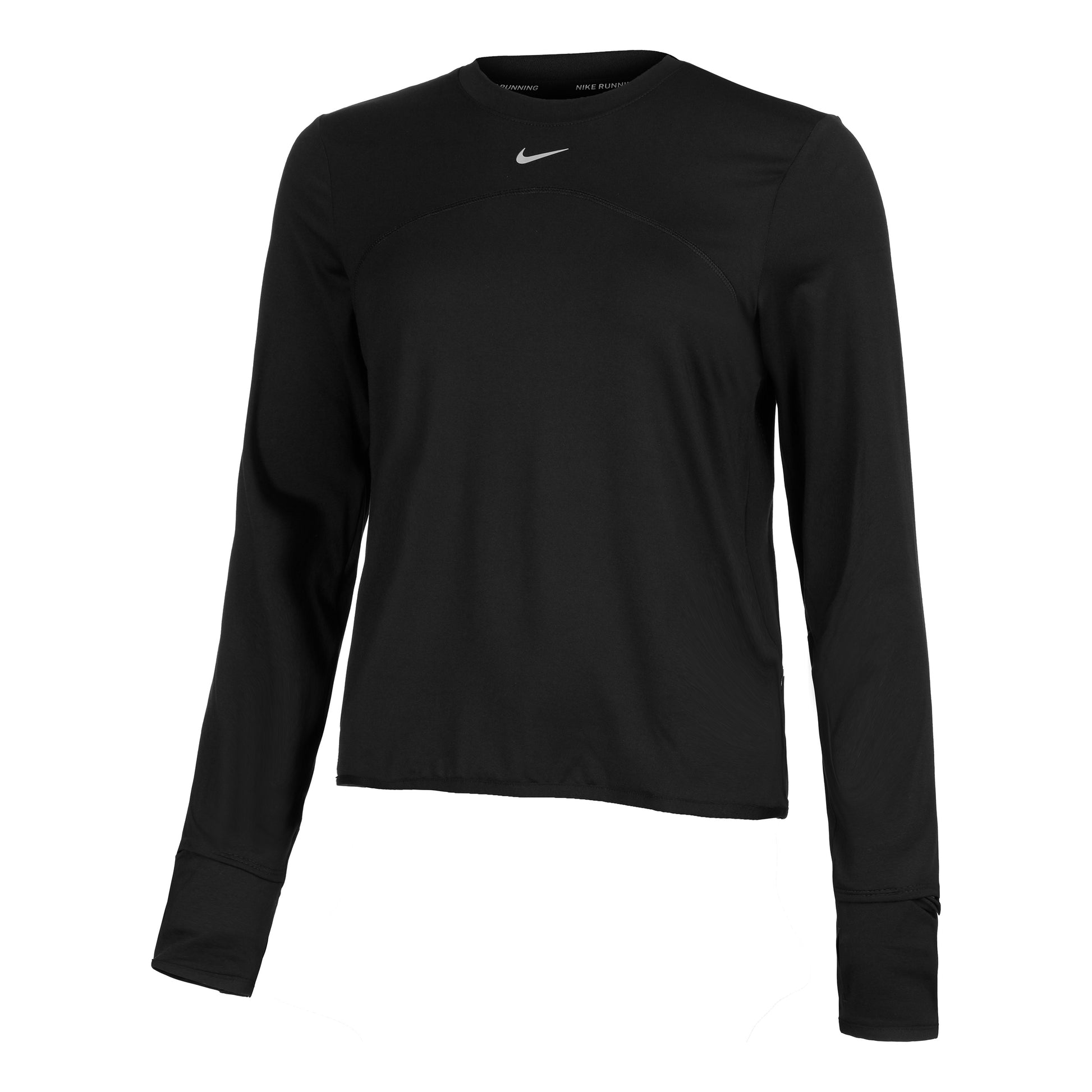 Nike Dri-Fit Swift Element UV Crew-Neck Top De Course Femmes-Noir