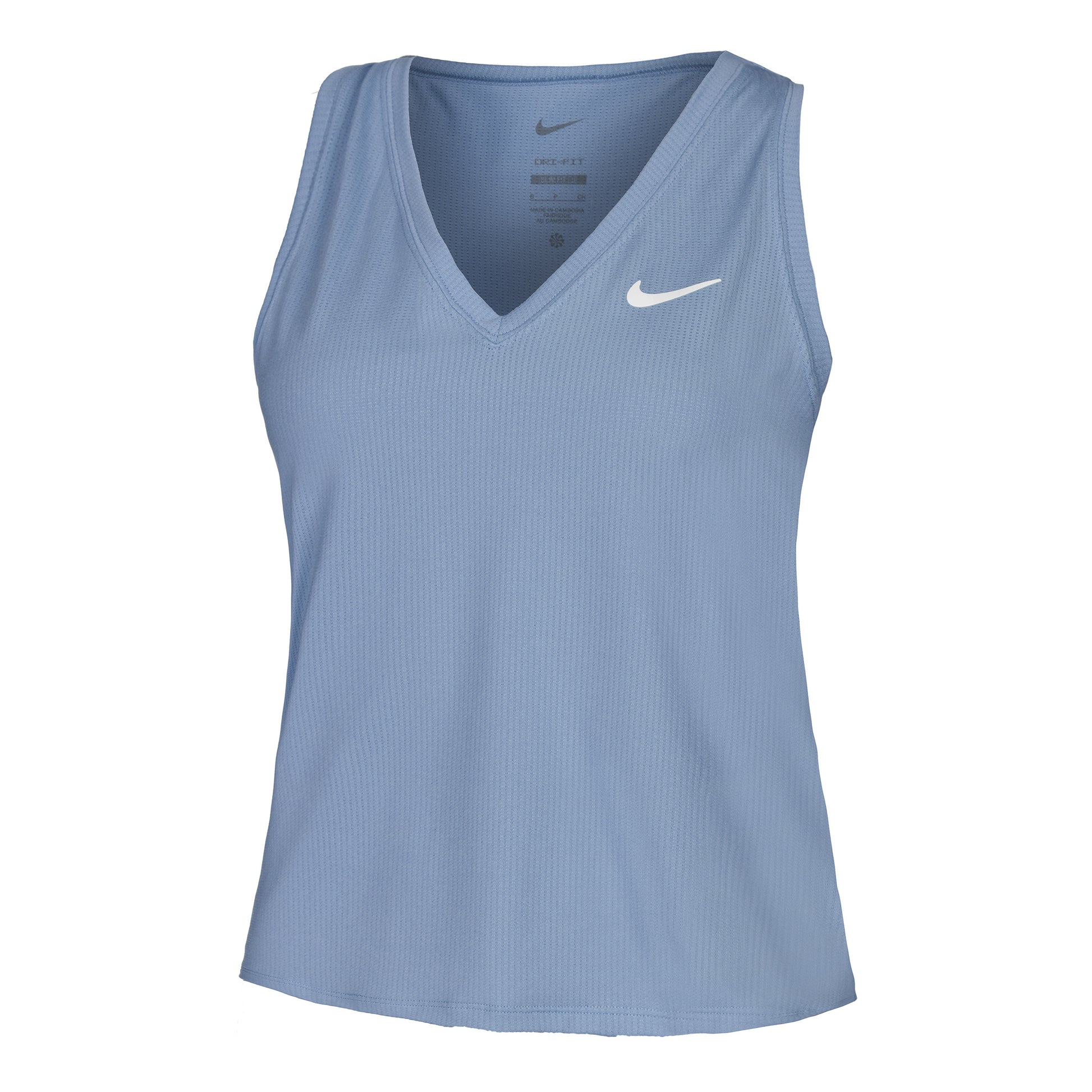 Nike Dri-Fit Victory Court Débardeur tank top Femmes - bleu gris,