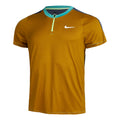 Dri-Fit Court Polo Hommes - vert olive, bleu