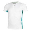 Dri-Fit Court Printed T-shirt Hommes-Blanc,Turquoise