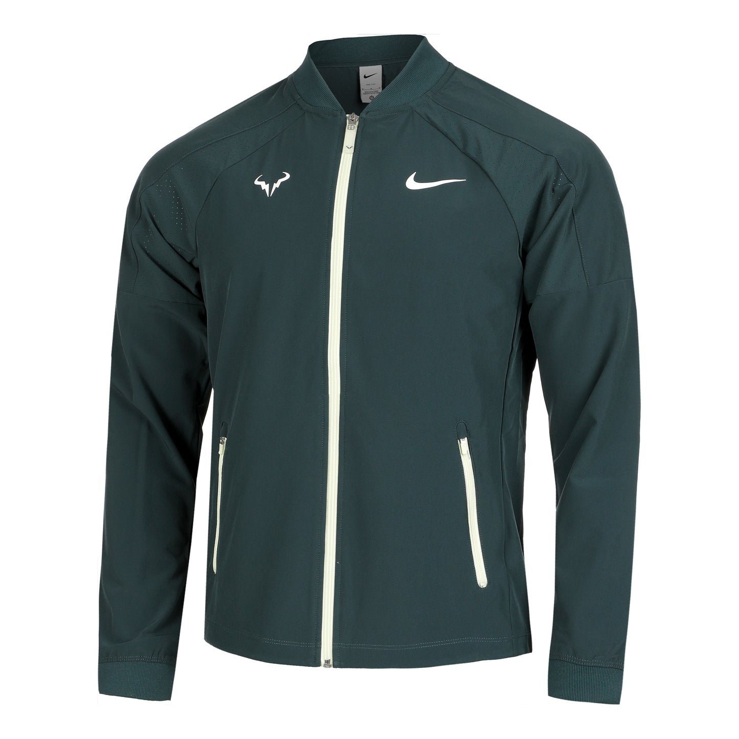 Nike Dri-Fit RAFA MNK Veste de survêtement Hommes - vert foncé,