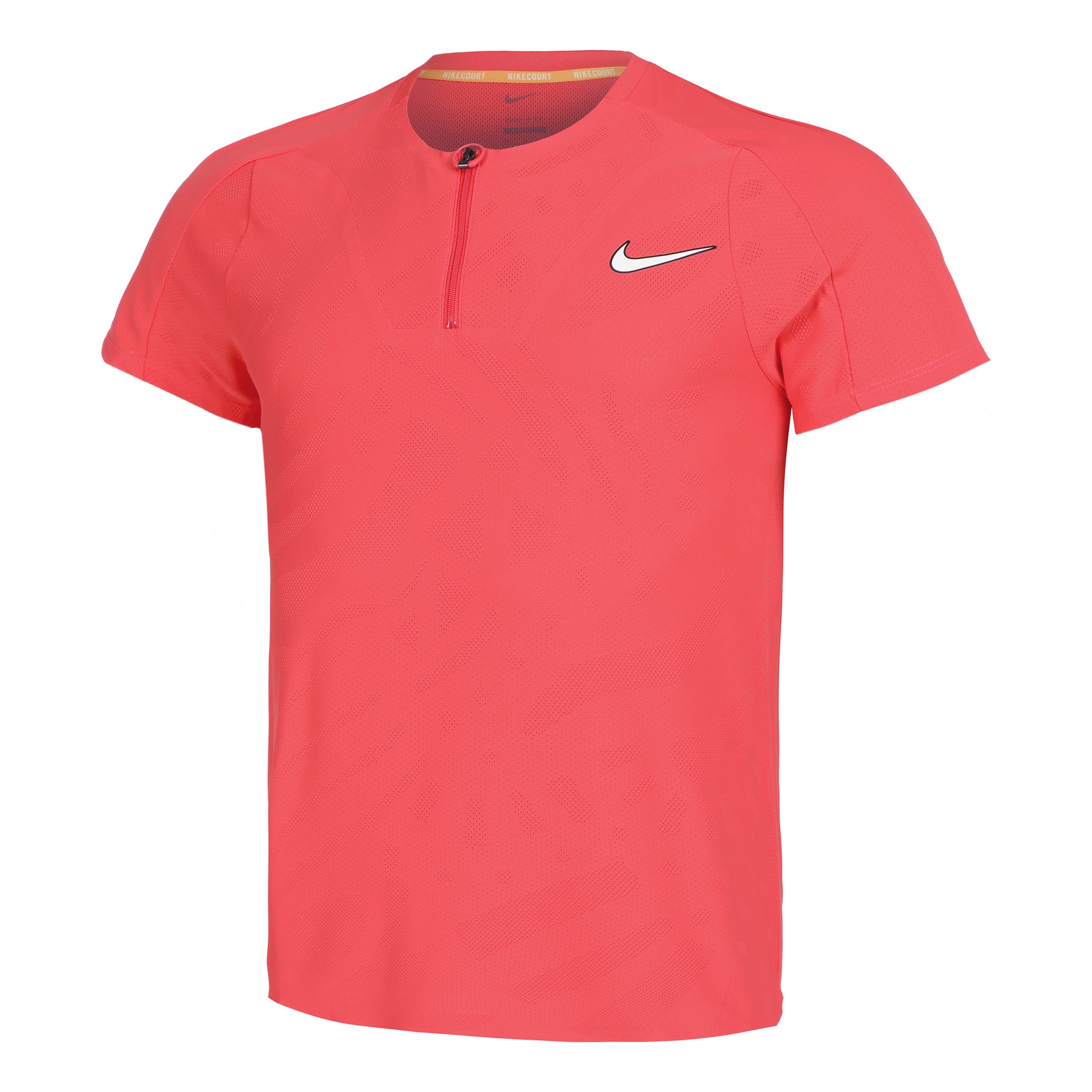 Nike Dri-Fit Court Slim Polo Hommes-Corail