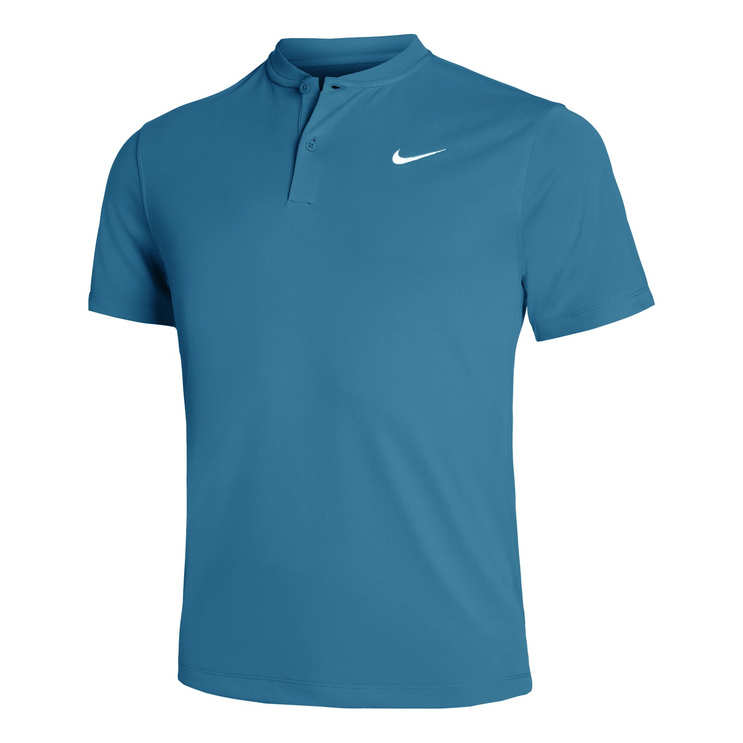 Nike Dri-Fit Court Blade Solid Polo Hommes - bleu petrol,