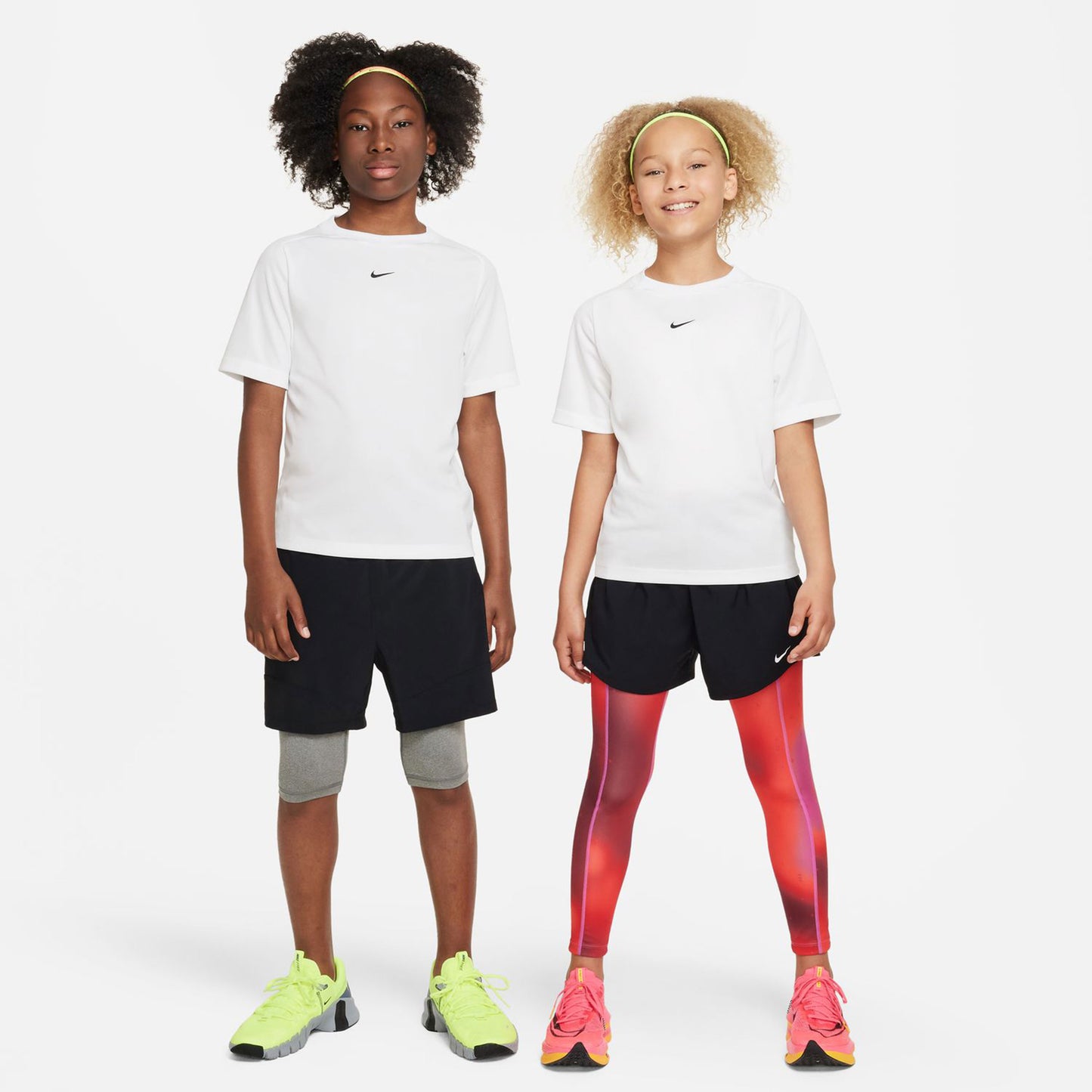 Nike Dri-Fit Multi T-shirt Garçons-Blanc