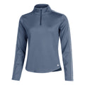 Therma-FIT One Half-Zip Maillot De Course Femmes-Bleu,Blanc