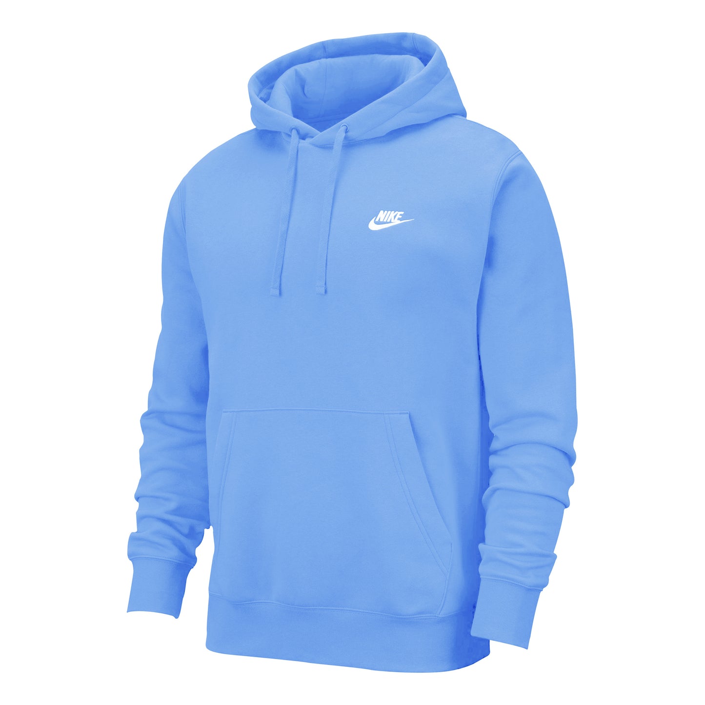 Nike Sportswear Club Sweat à capuche Hommes - bleu clair, blanc