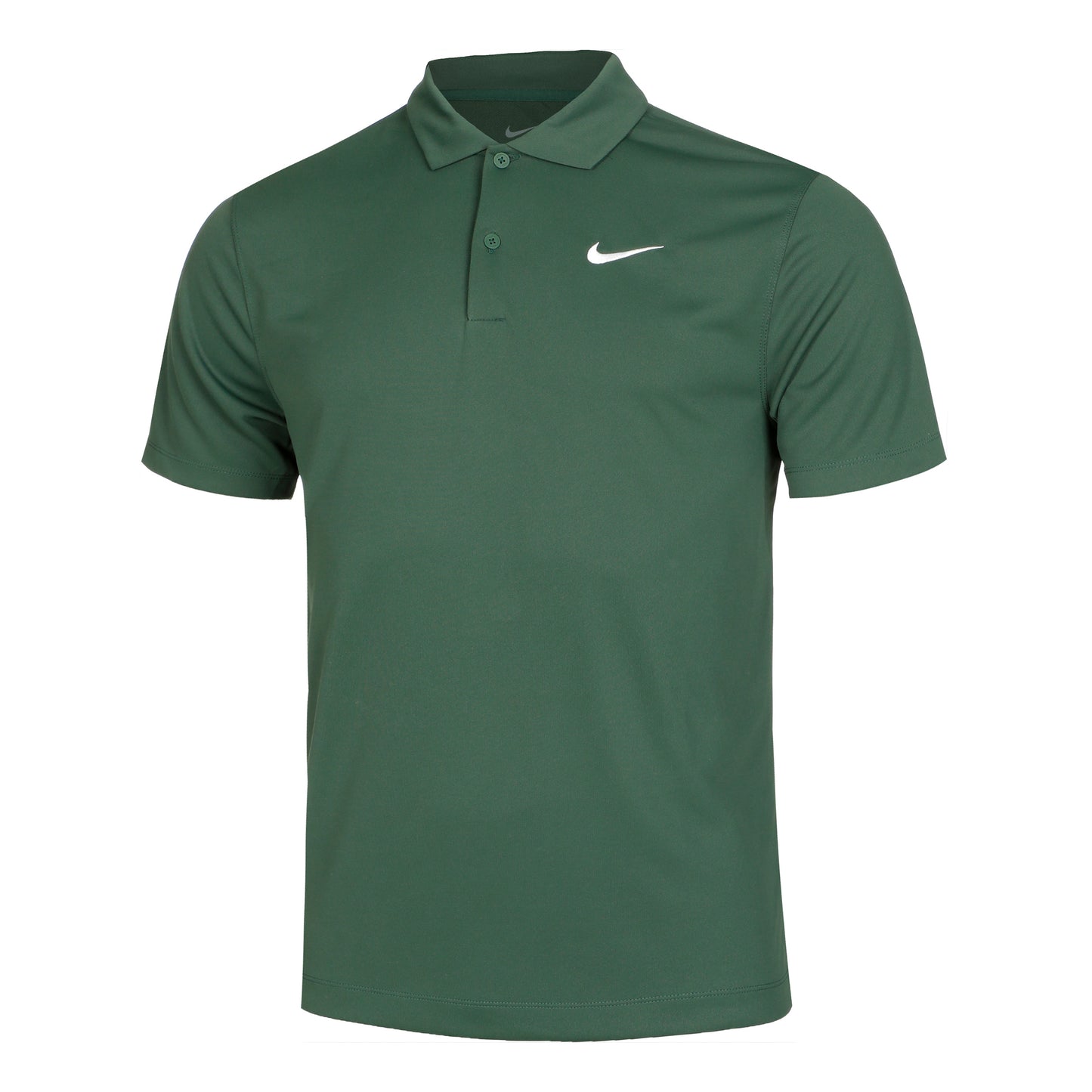 Nike Dri-Fit Victory Court Solid Polo Hommes - vert foncé