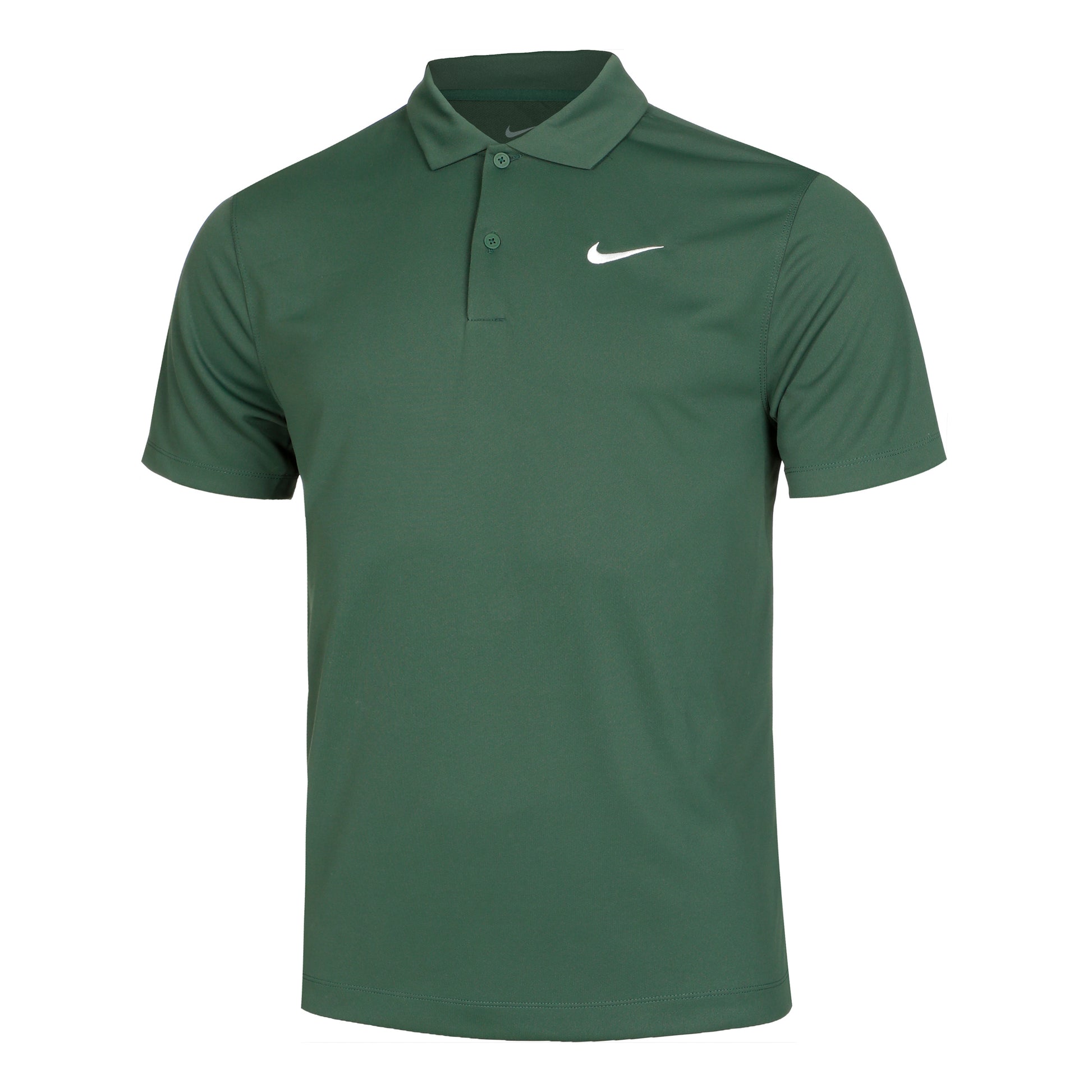 Nike Dri-Fit Victory Court Solid Polo Hommes - vert foncé