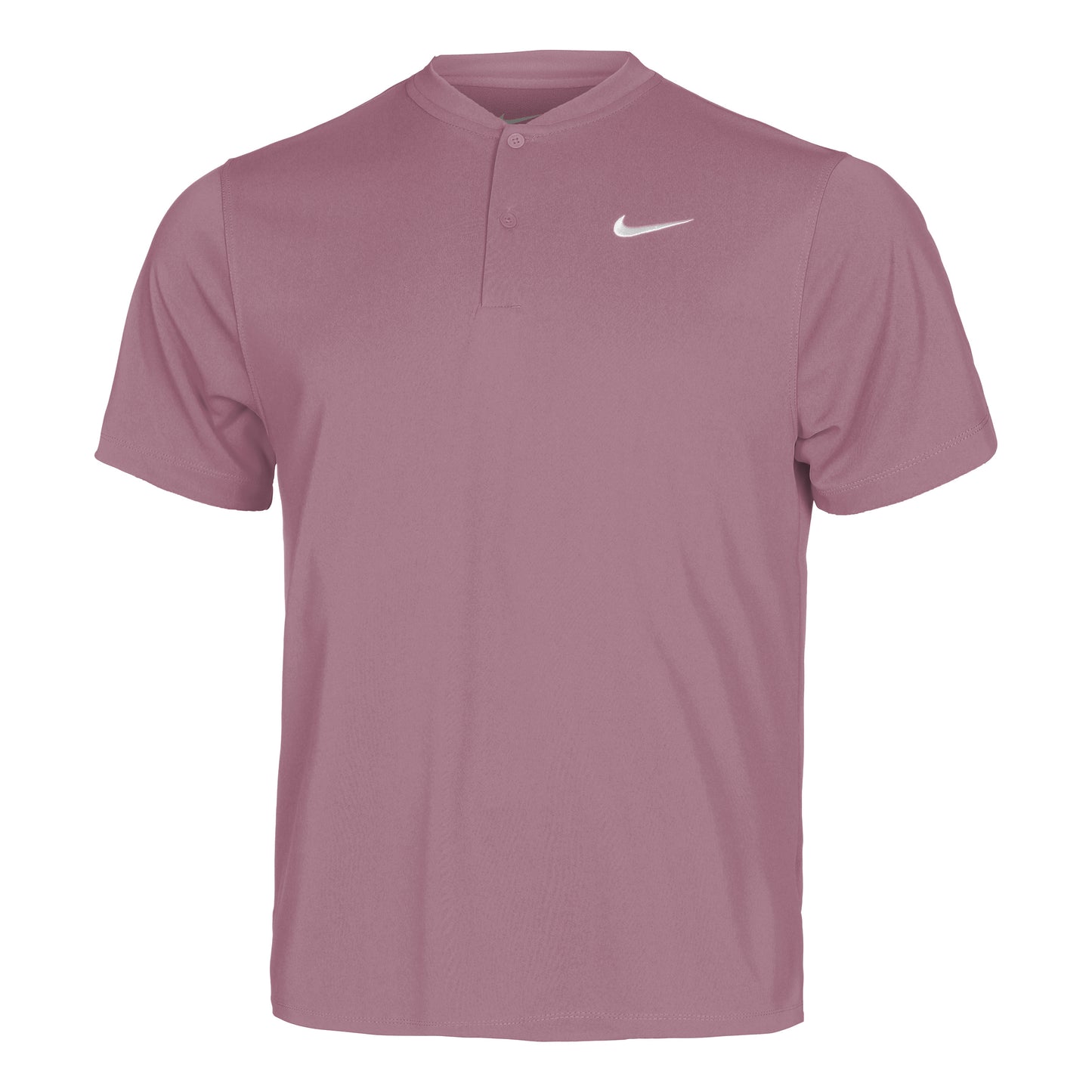 Nike Dri-Fit Court Blade Solid Polo Hommes - vieux rose,