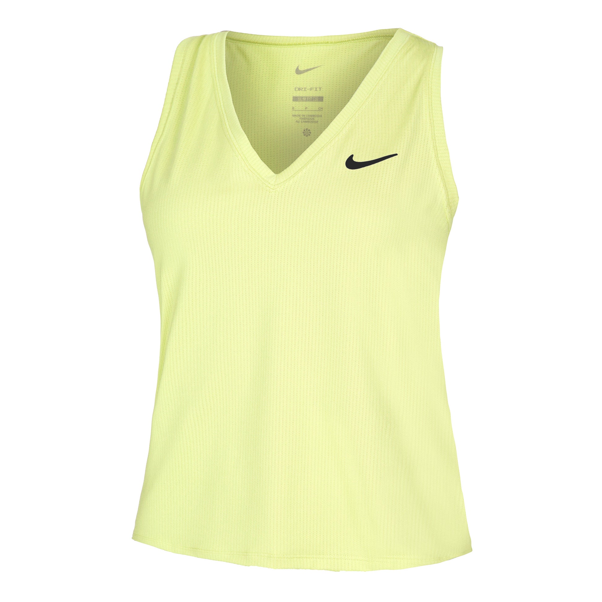 Nike Dri-Fit Victory Court Débardeur tank top Femmes - vert clair,
