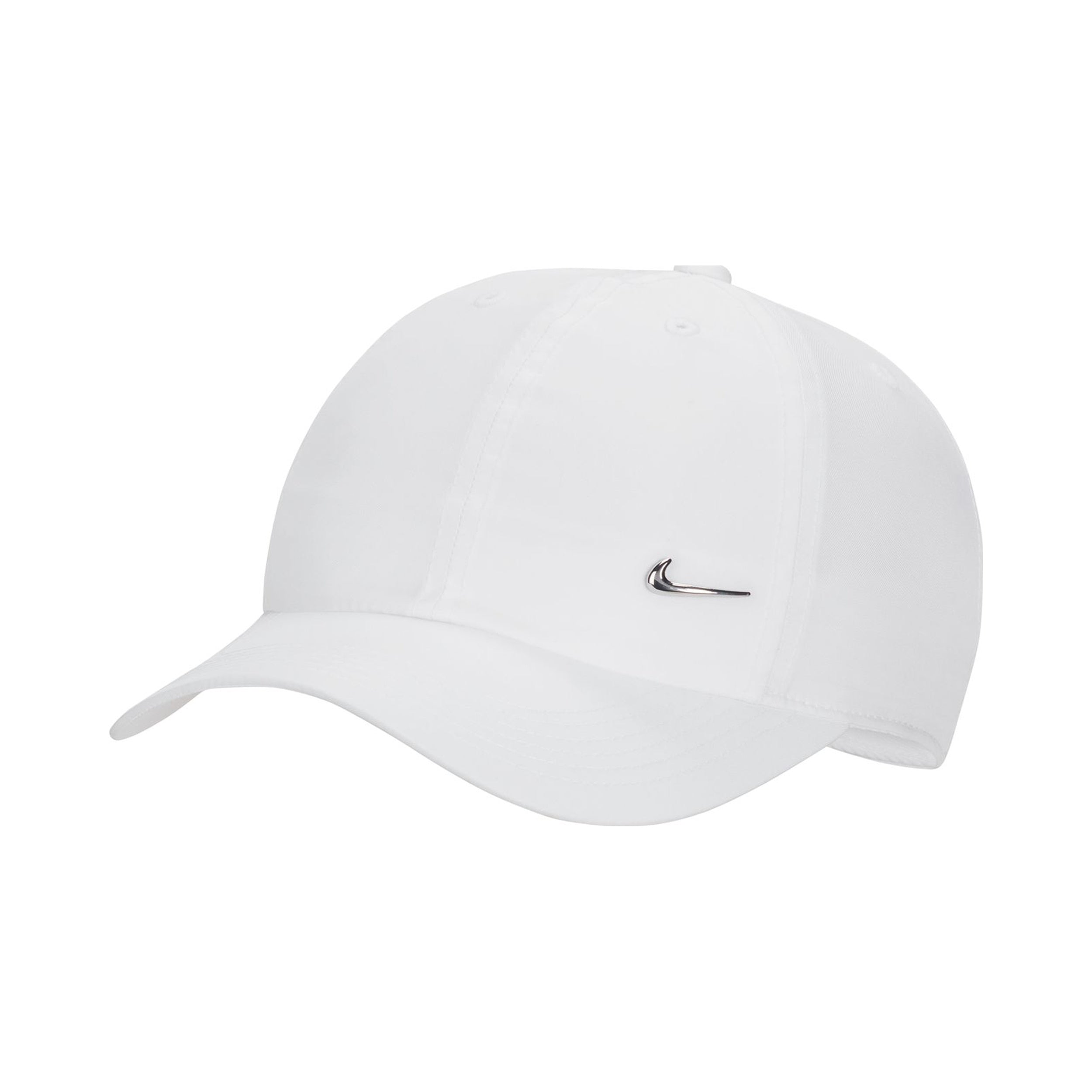 Nike Dri-FIT Club Metal Swoosh Casquette Enfants-blanc