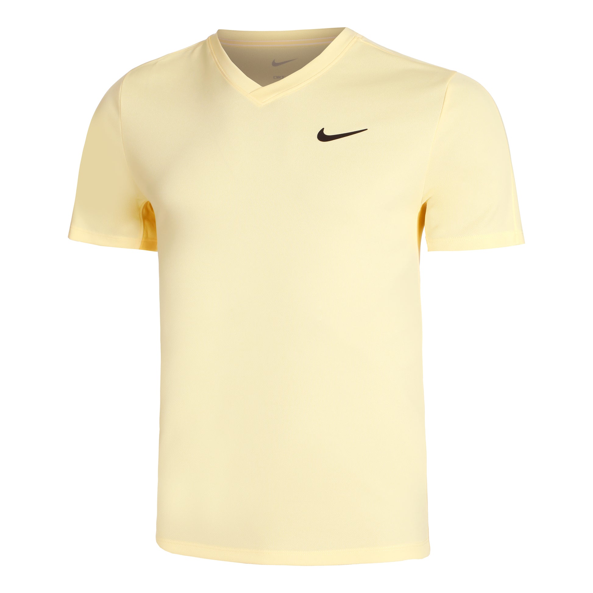 Nike Dri-Fit Victory Court T-shirt Hommes - jaune citron,