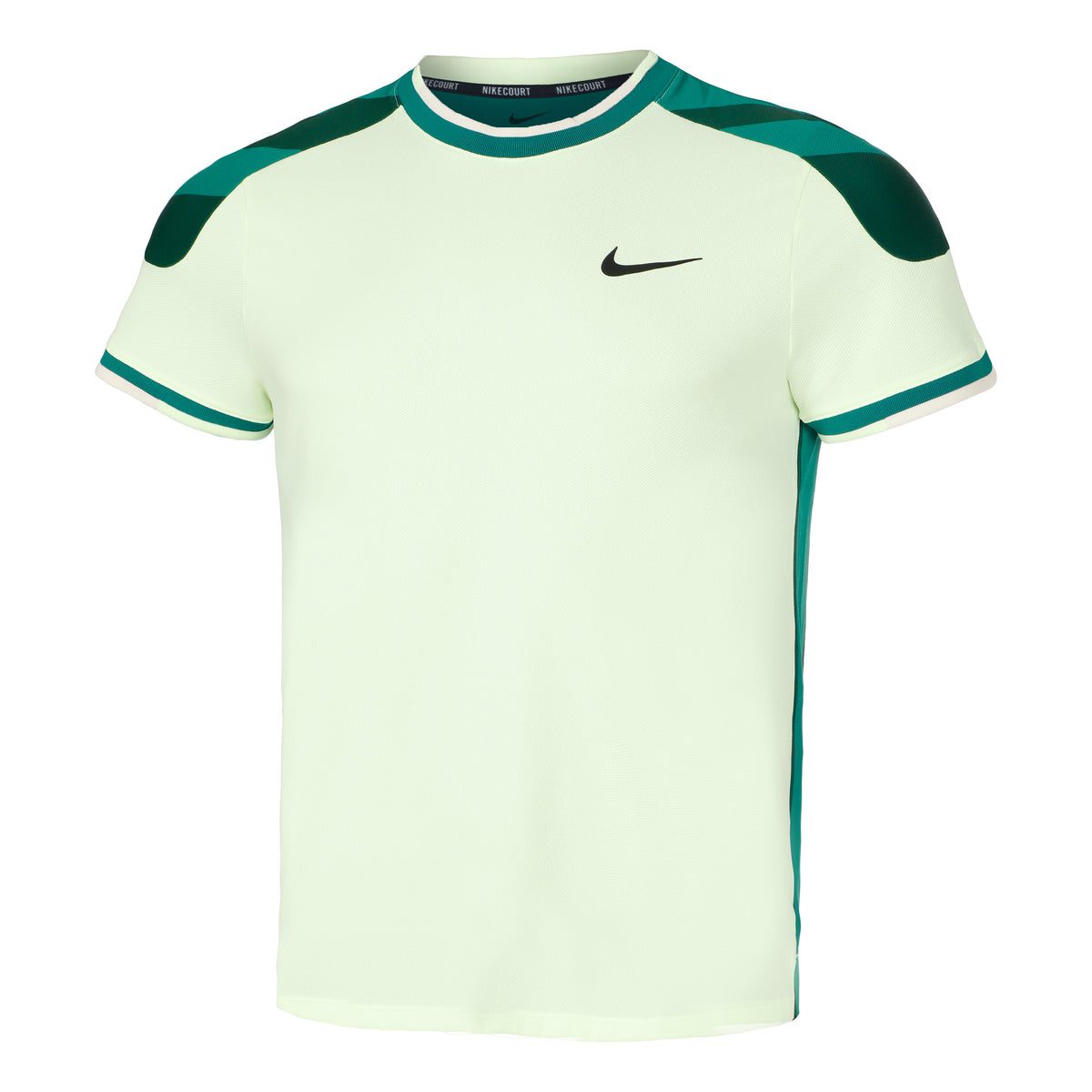 Nike Court Court Dri-Fit Slam T-shirt Hommes - vert clair, vert foncé