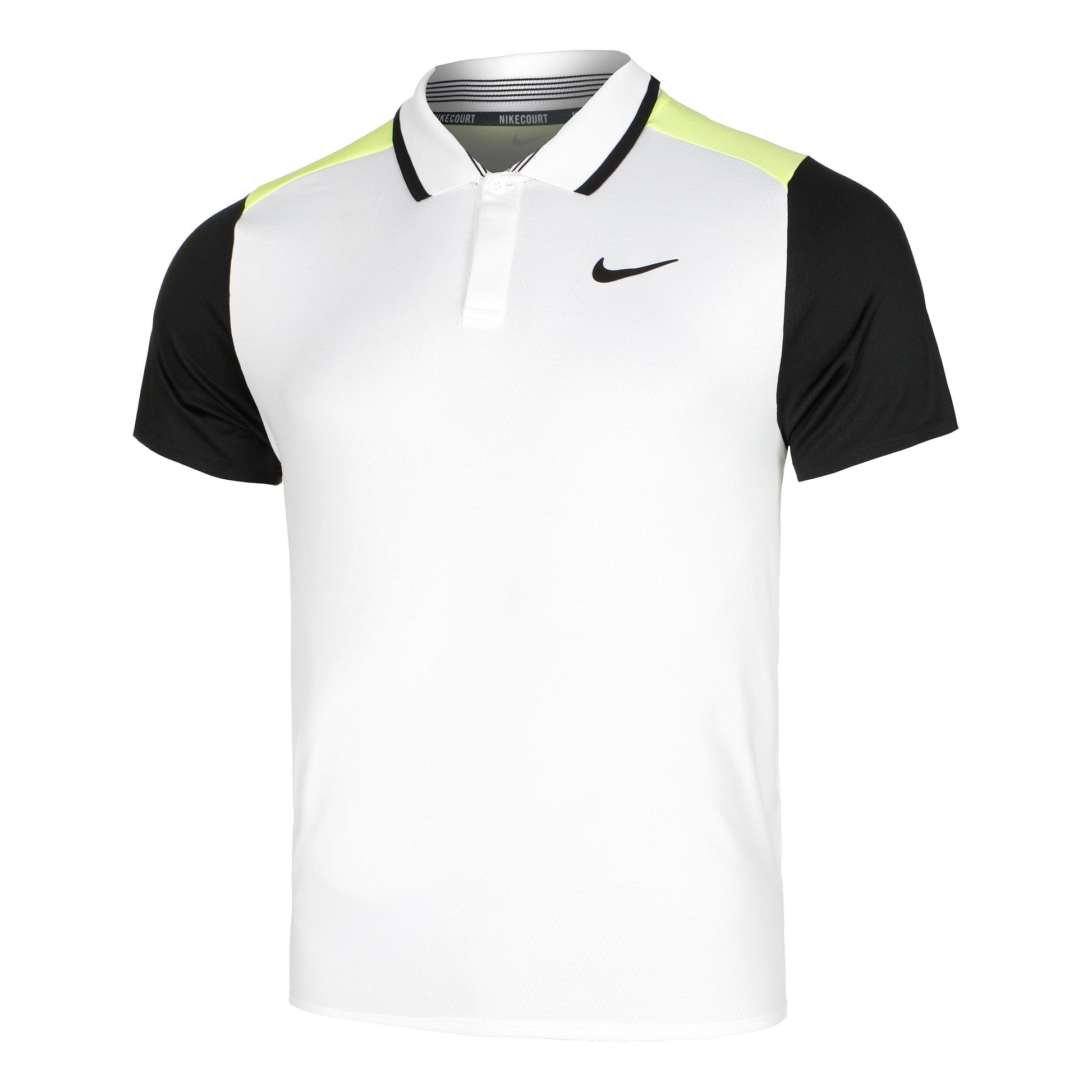 Nike Court Dri-Fit Advantage Polo Hommes - blanc, noir