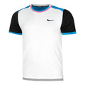 Court Dri-Fit Advantage T-shirt Hommes - blanc, bleu