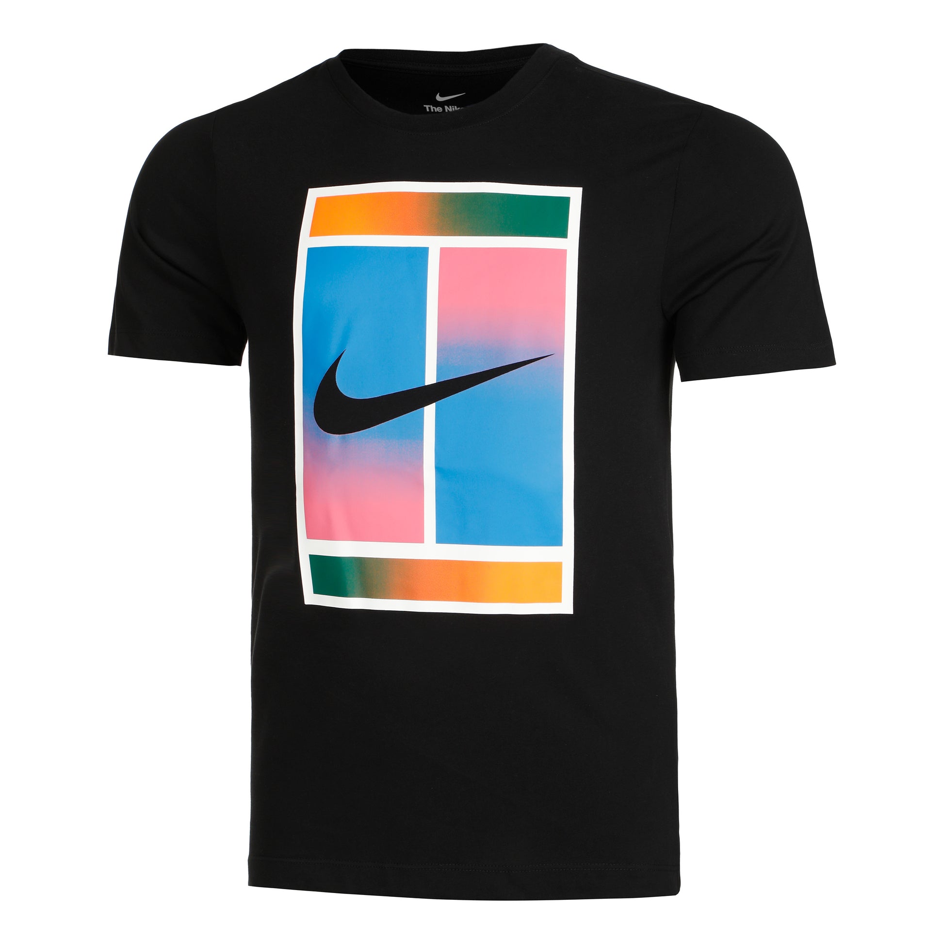 Nike Court Dri-Fit  Heritage T-shirt Hommes - noir,