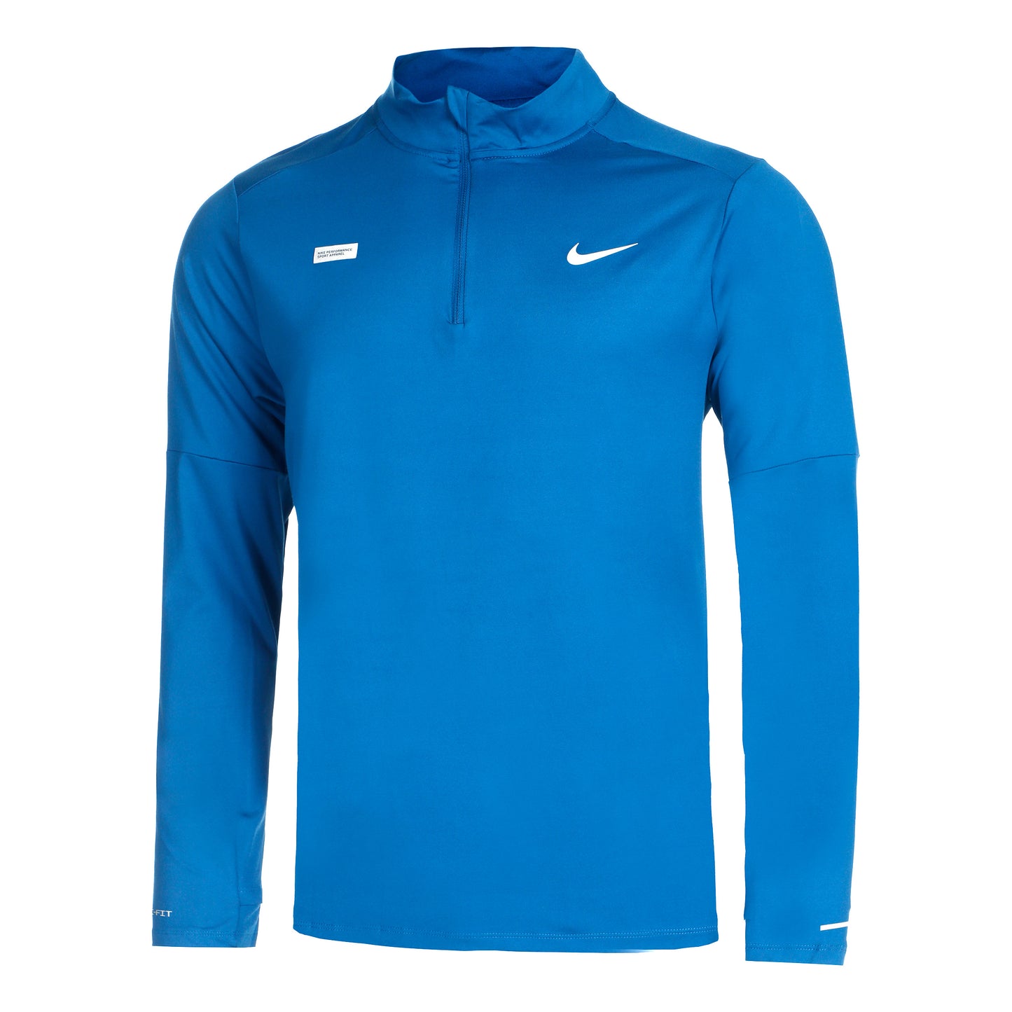 Nike Dri-FIT Element Flash Half-Zip Maillot de course Hommes - bleu,