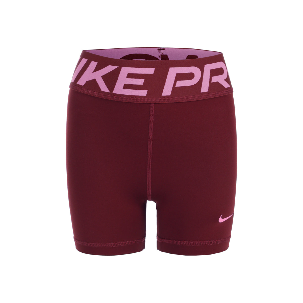Nike Dri-Fit  Shorts Filles - rouge foncé,