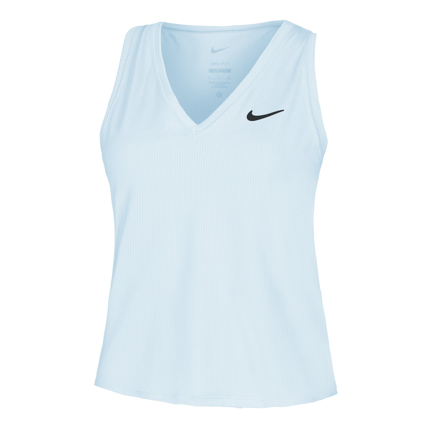 Nike Dri-Fit Victory Court Débardeur tank top Femmes - bleu clair, noir