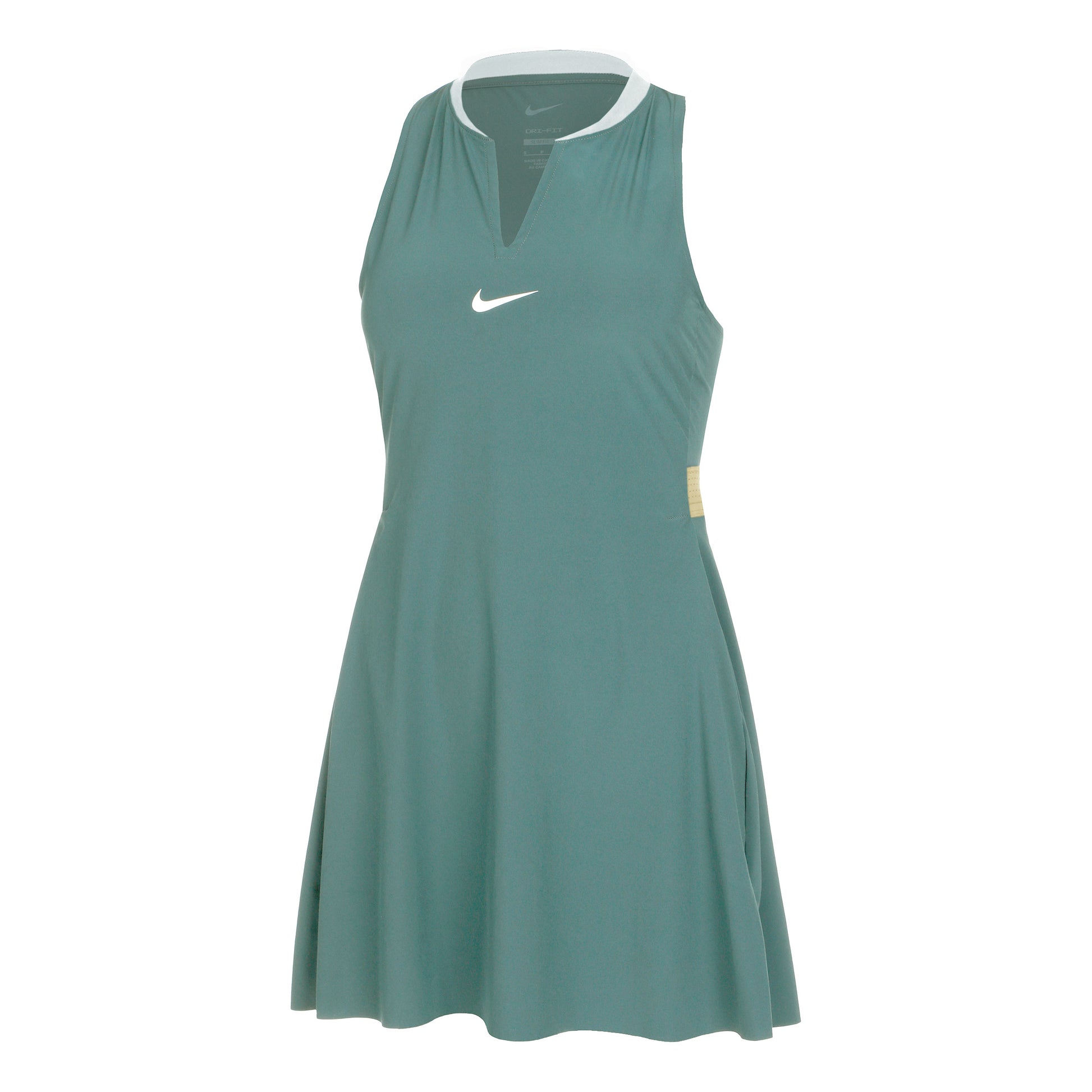 Nike Dri-Fit Robe Femmes - vert foncé,