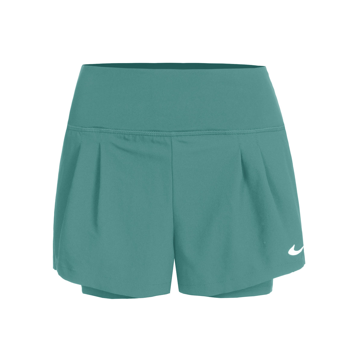 Nike Court Dri-Fit Advantage Shorts Femmes - vert foncé,