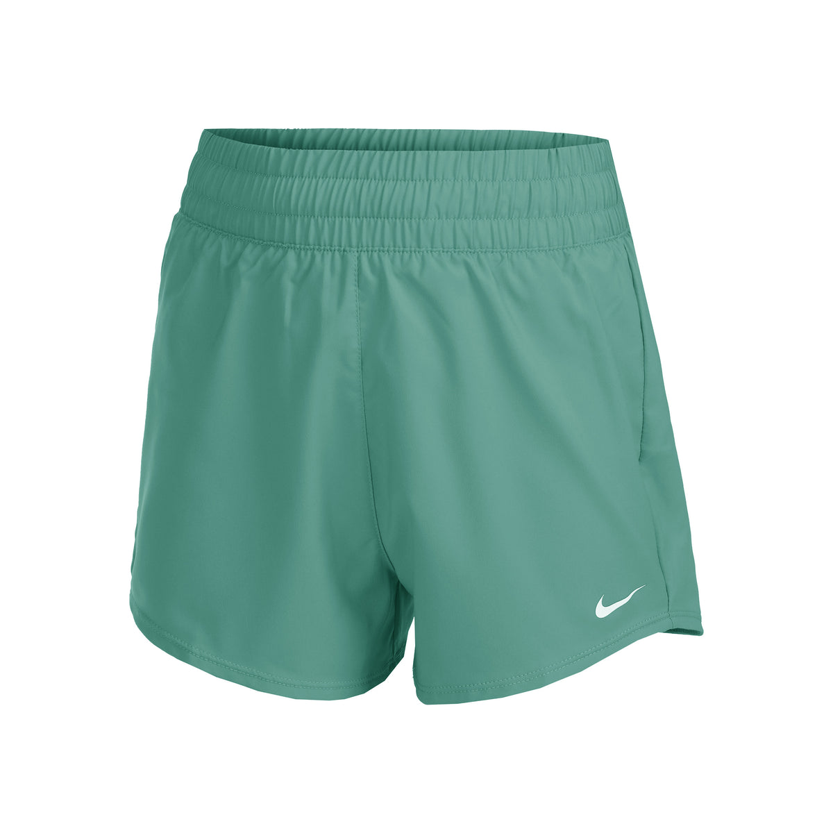 Nike Dri-Fit Big Kids High Waisted Woven Shorts Filles - vert foncé,
