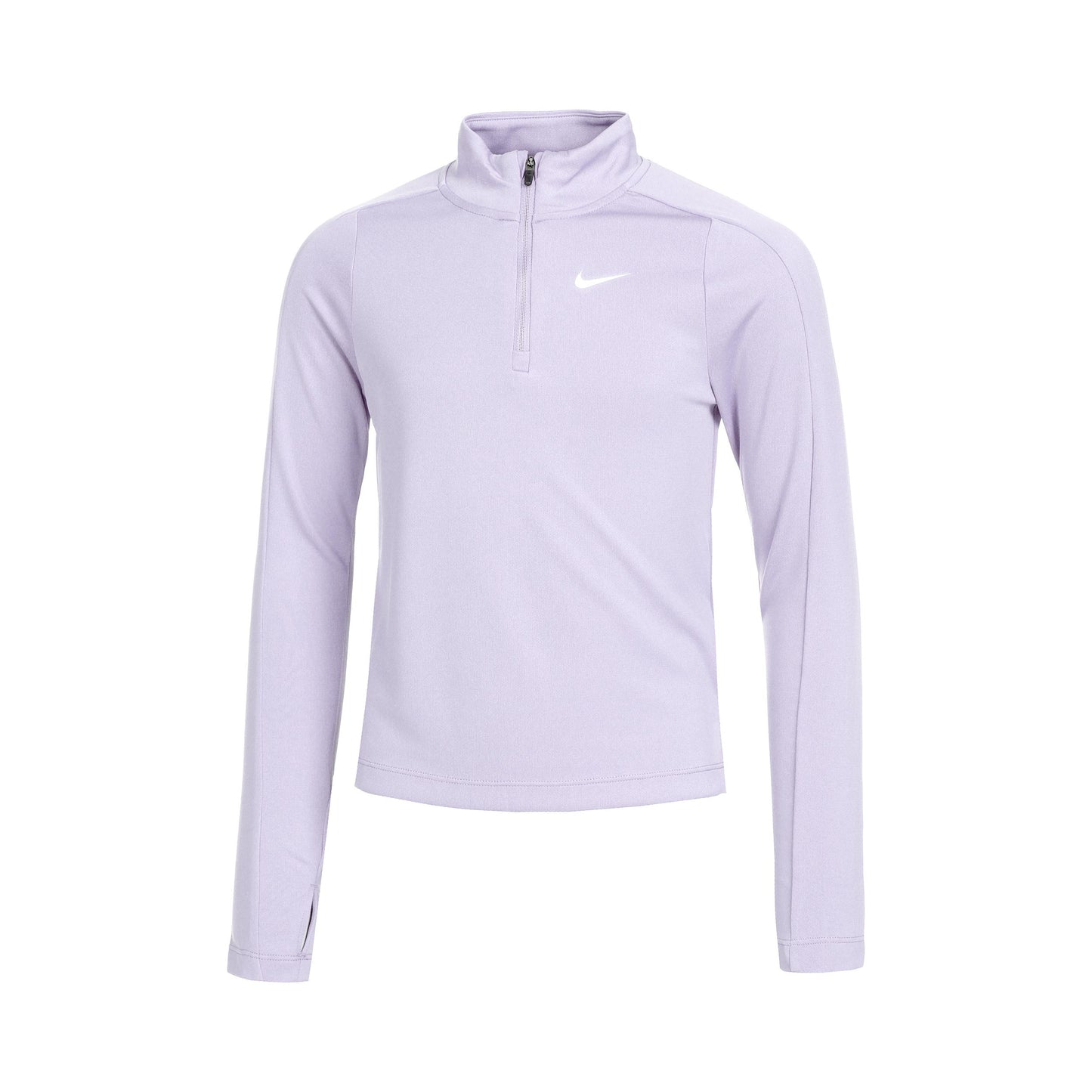 Nike Dri-Fit Half-Zip Haut manches longues Filles - lilas,