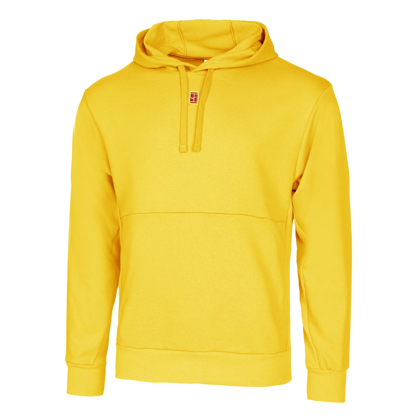 Nike Dri-Fit Court Heritage Fleece Sweat à capuche Hommes - jaune doré,