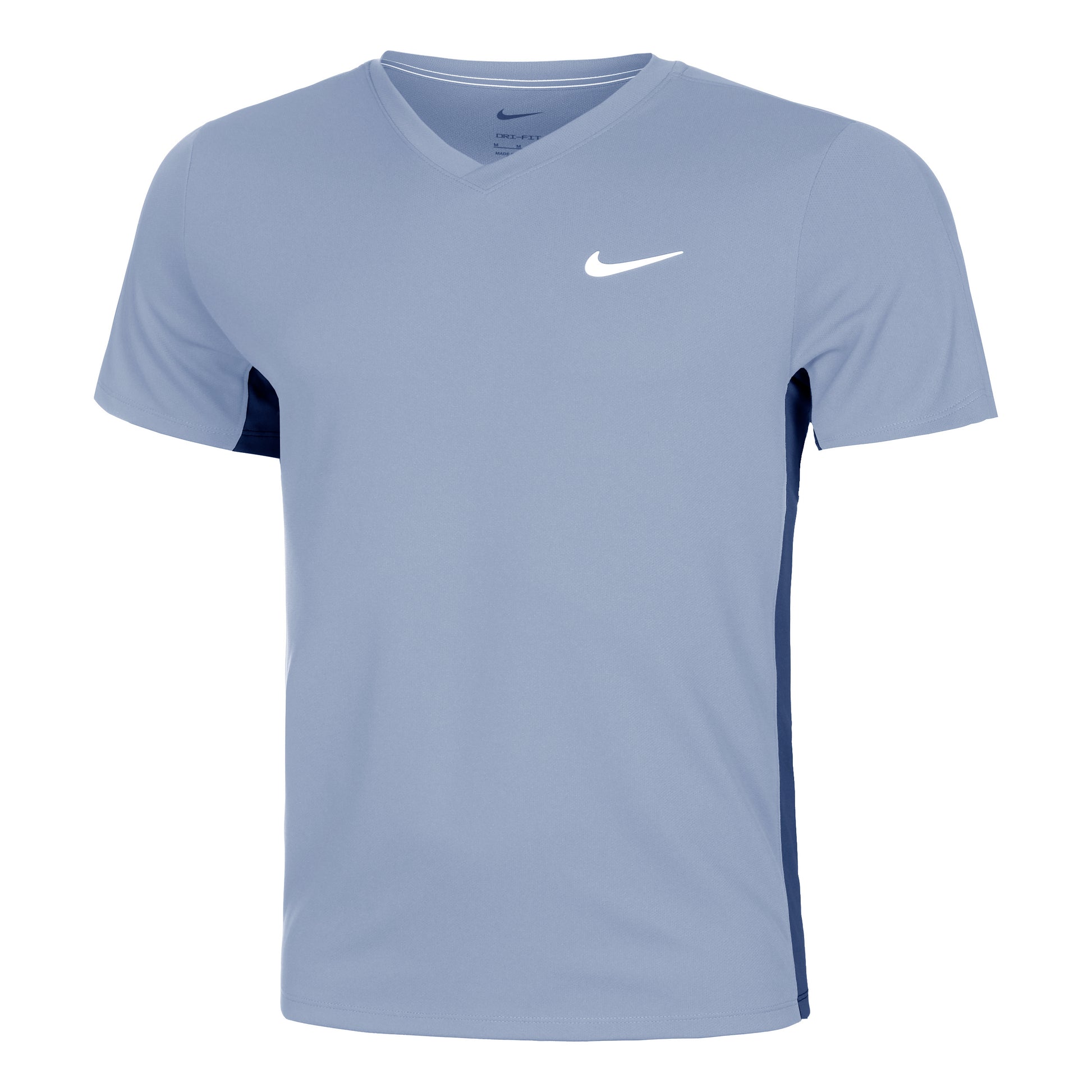 Nike Dri-Fit Court Dri-Fit Victory T-shirt Hommes-Bleu Gris