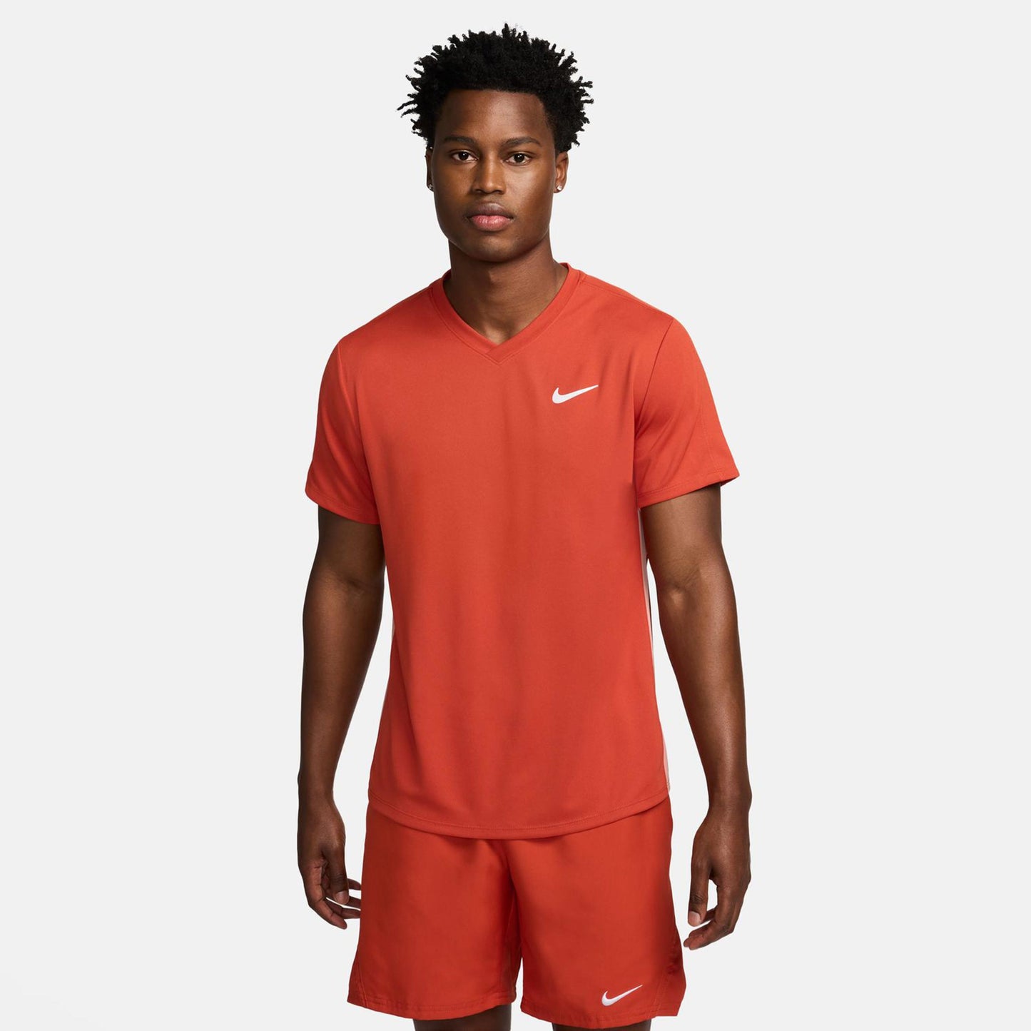 Nike Dri-Fit Victory Court T-shirt Hommes - rouille, pink