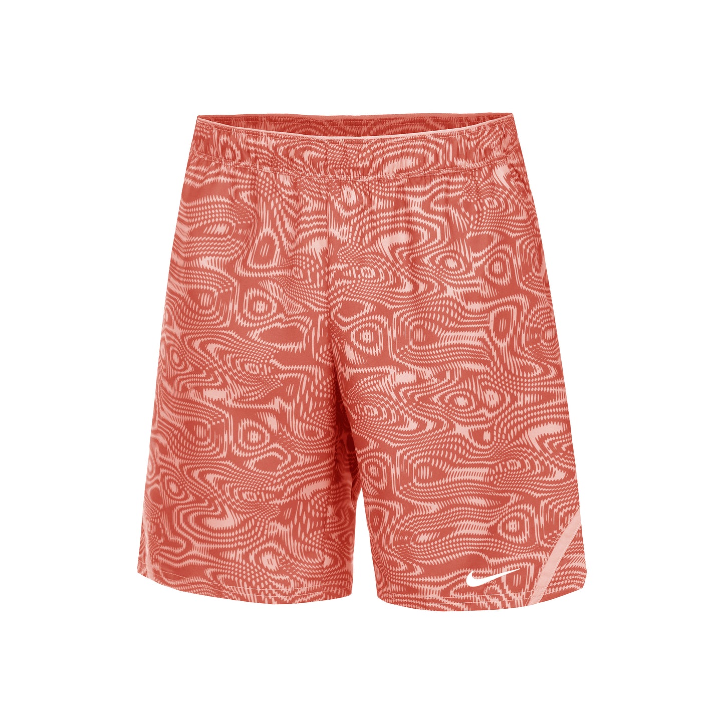 Nike Court Dri-Fit Victory 9in AOP Shorts Hommes-Rouille