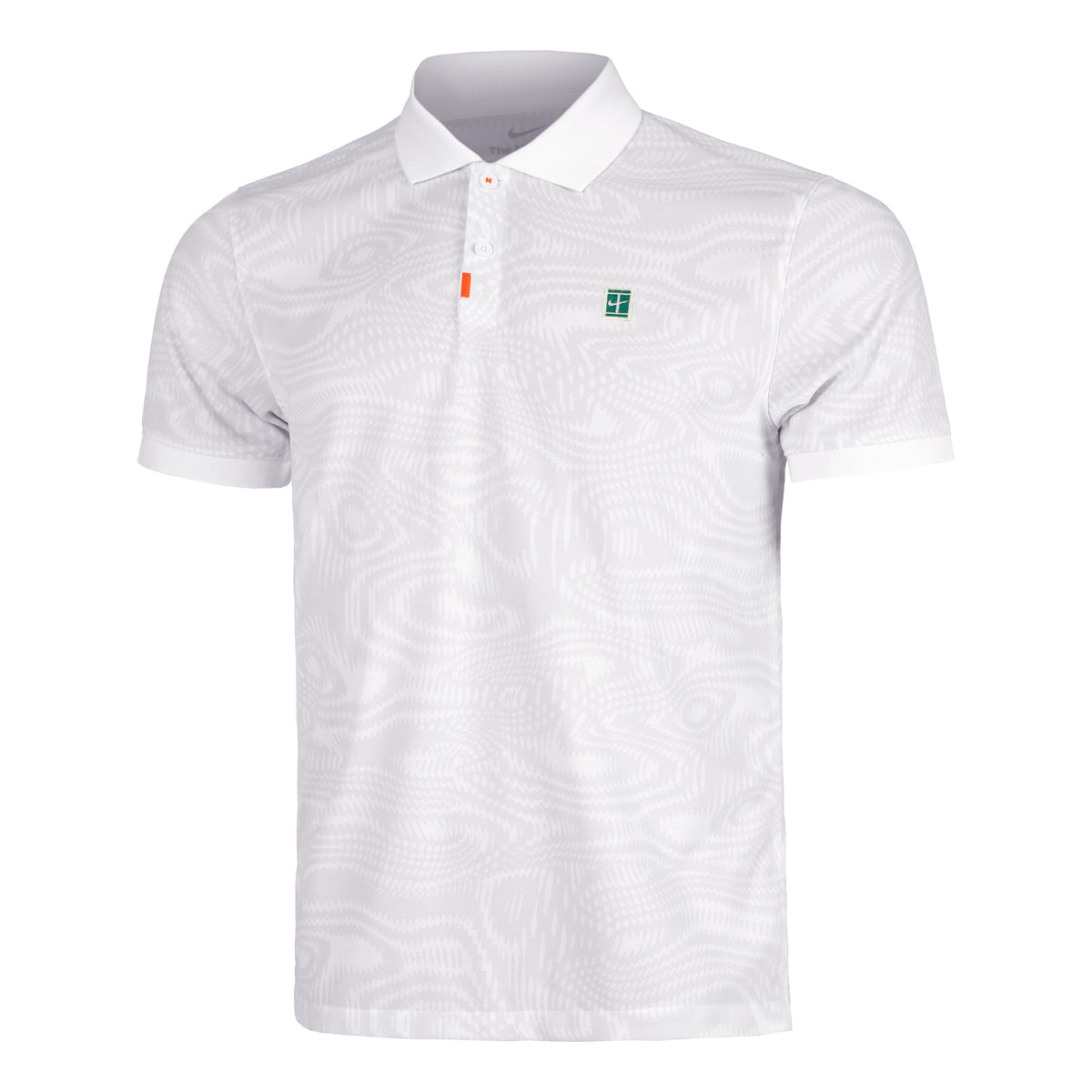 Nike Dri-Fit Heritage Polo Hommes - blanc,