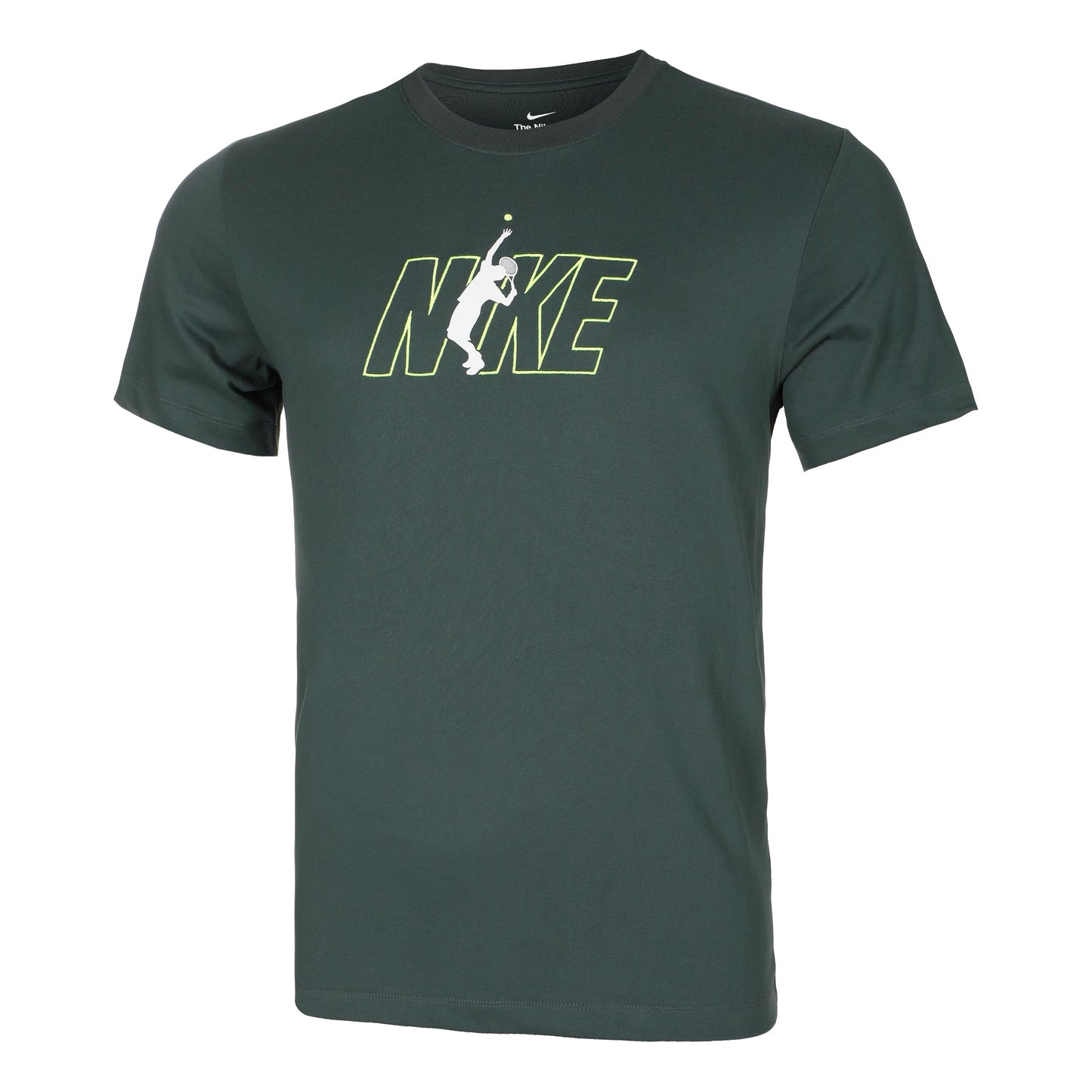 Nike Dri-Fit Court Club OC 2 T-shirt Hommes - vert foncé,
