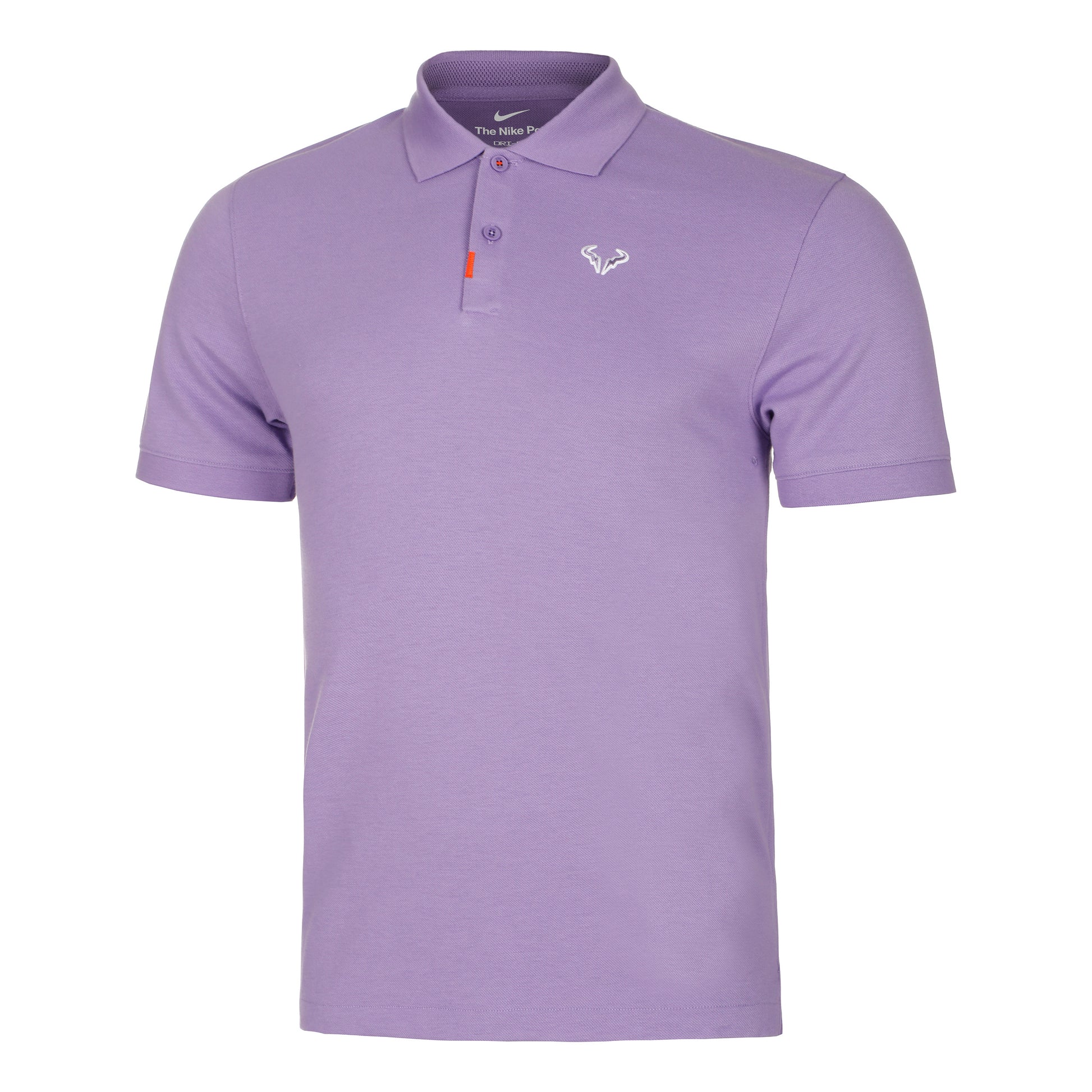 Nike Dri-Fit RAFA Slim Polo Hommes - violet, blanc
