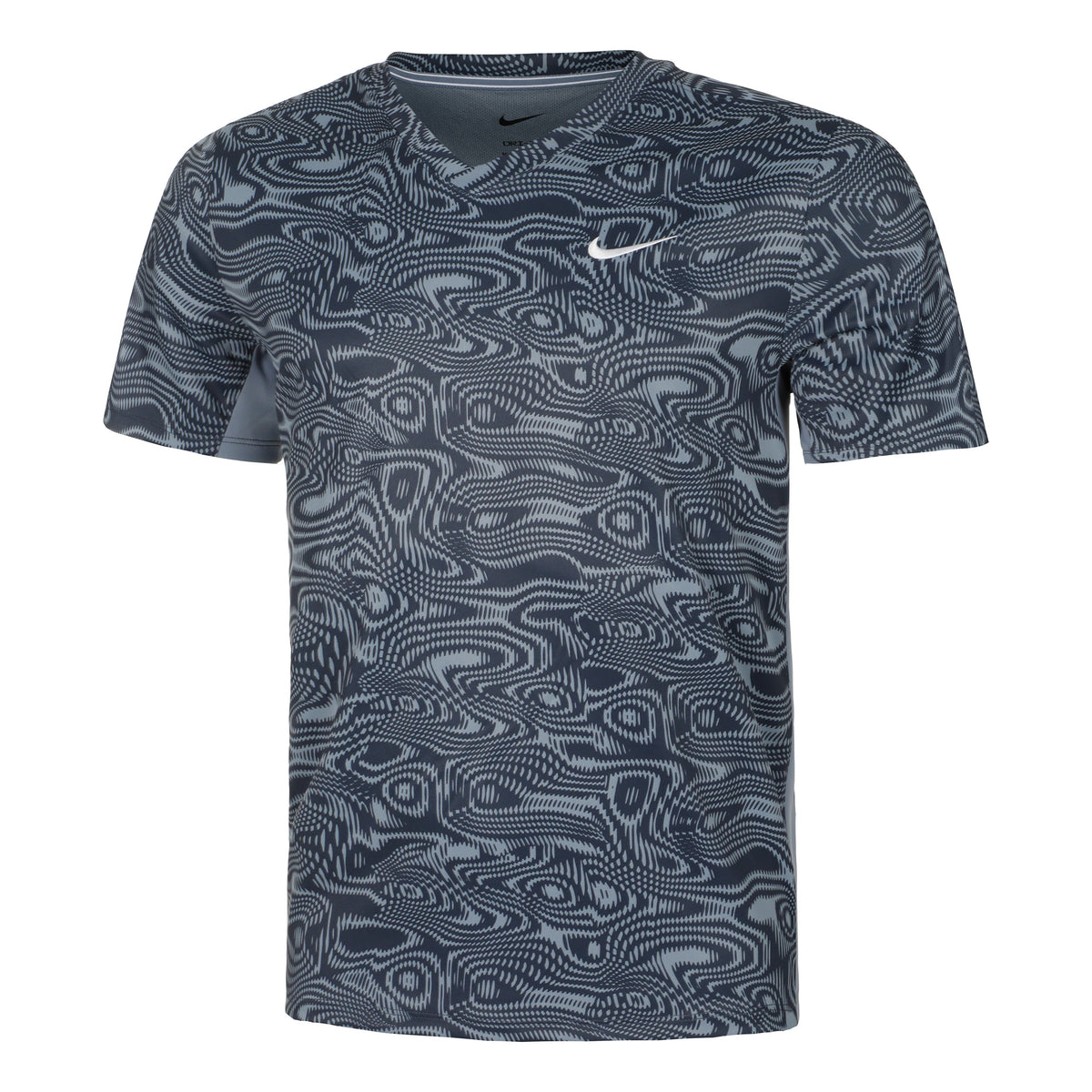 Nike Dri-Fit Court Advantage Novelty T-shirt Hommes - bleu gris,