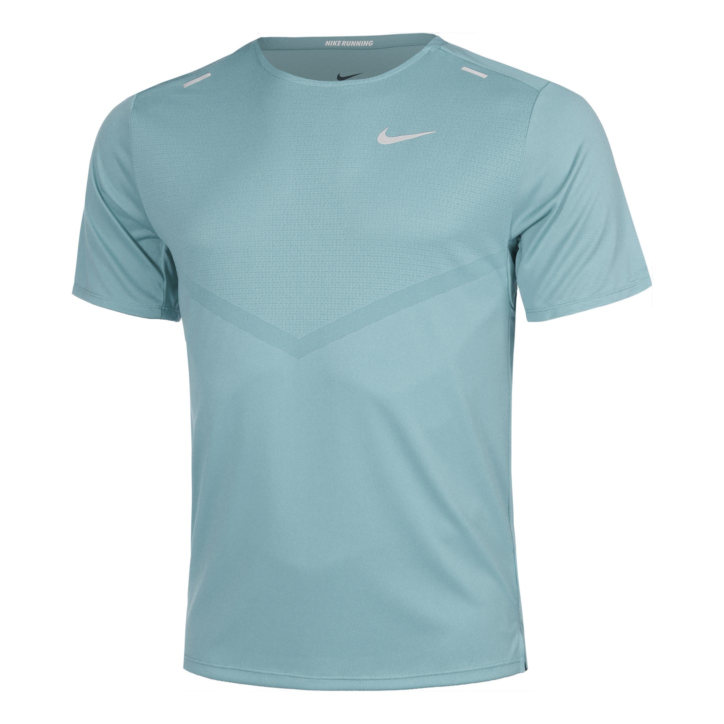Nike Dri-Fit Rise 365 Maillot De Course Hommes-Bleu Clair