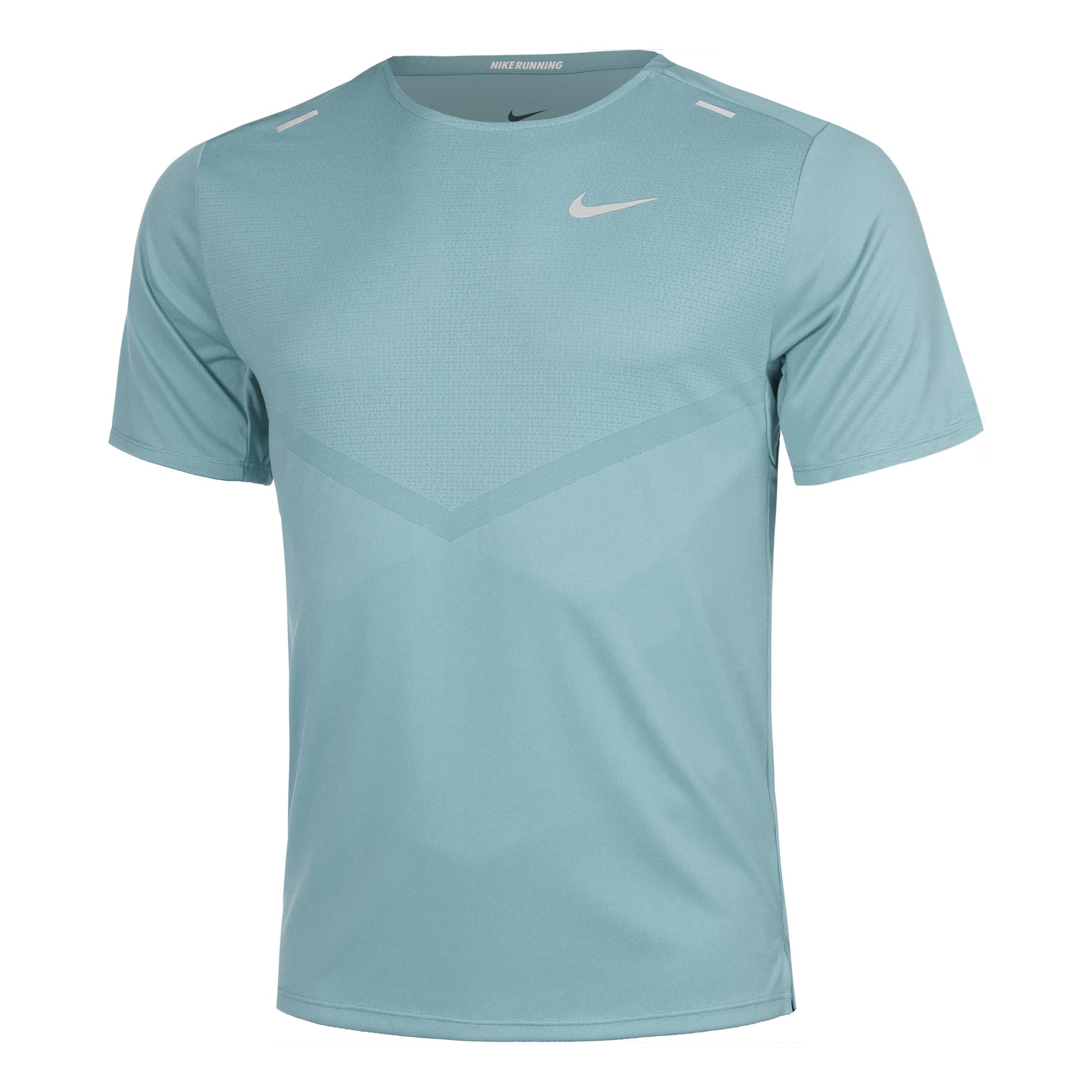 Nike Dri-Fit Rise 365 Maillot De Course Hommes-Bleu Clair