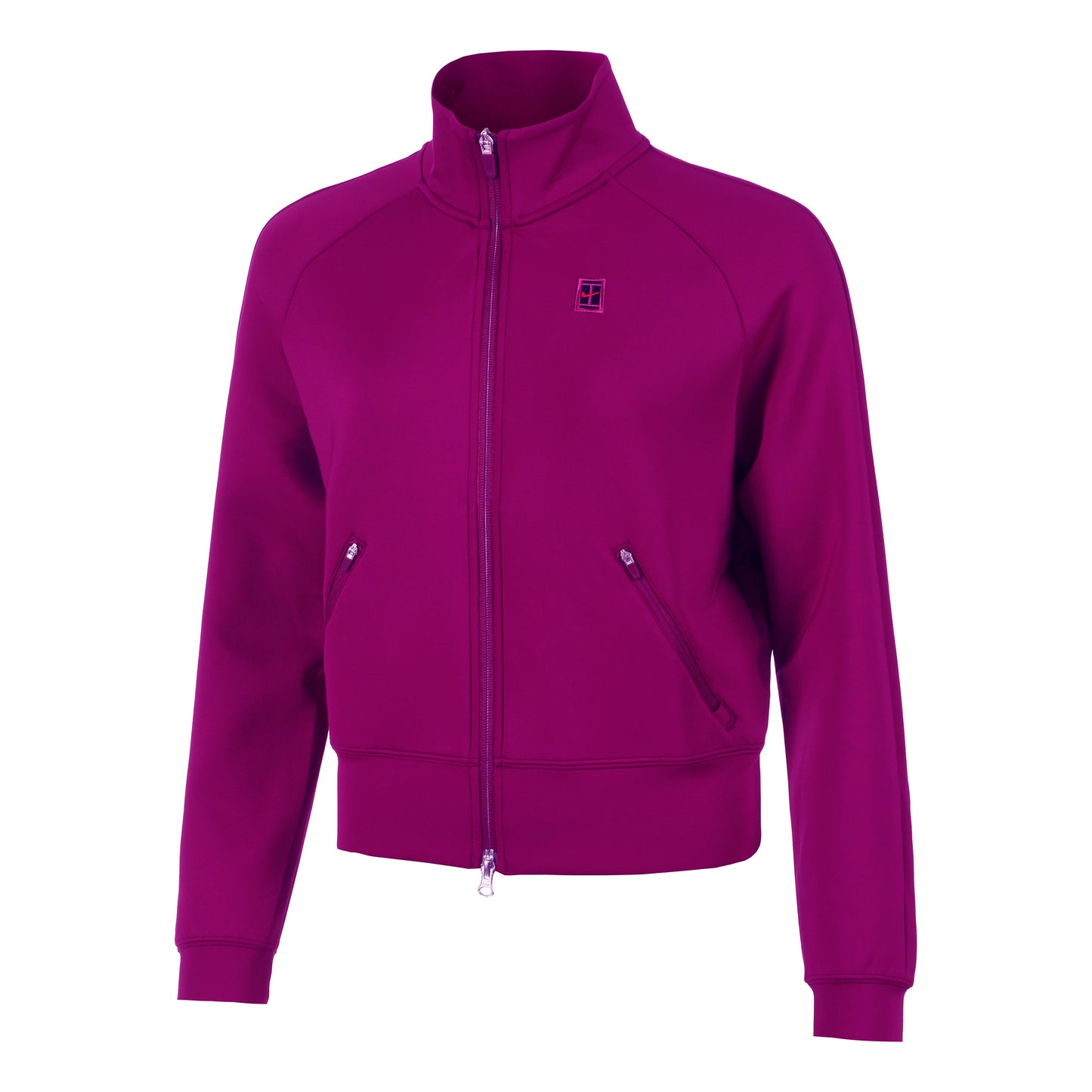 Nike Court Dri-Fit Heritage Veste de survêtement Femmes - berry,