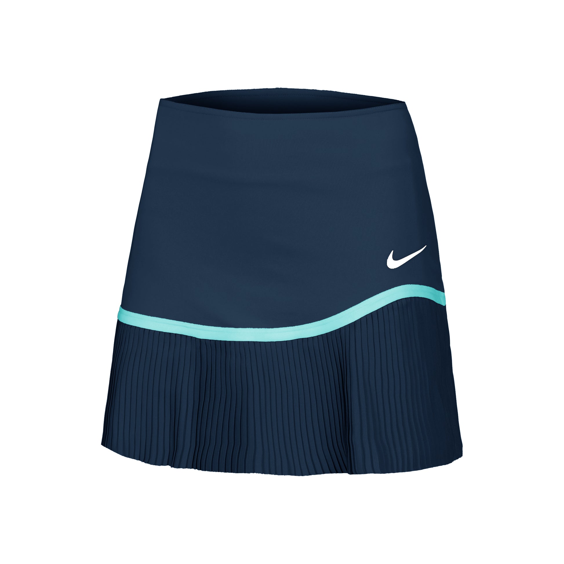 Nike Dri-Fit Advantage Pleated Jupe Femmes - bleu foncé, turquoise