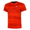 Dri-Fit Advantage Print T-shirt Hommes - rouge,