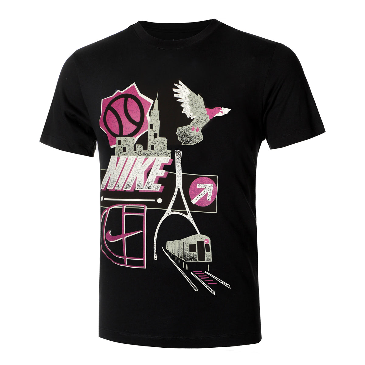 Nike Dri-Fit OC T-shirt Hommes - noir, multicouleur