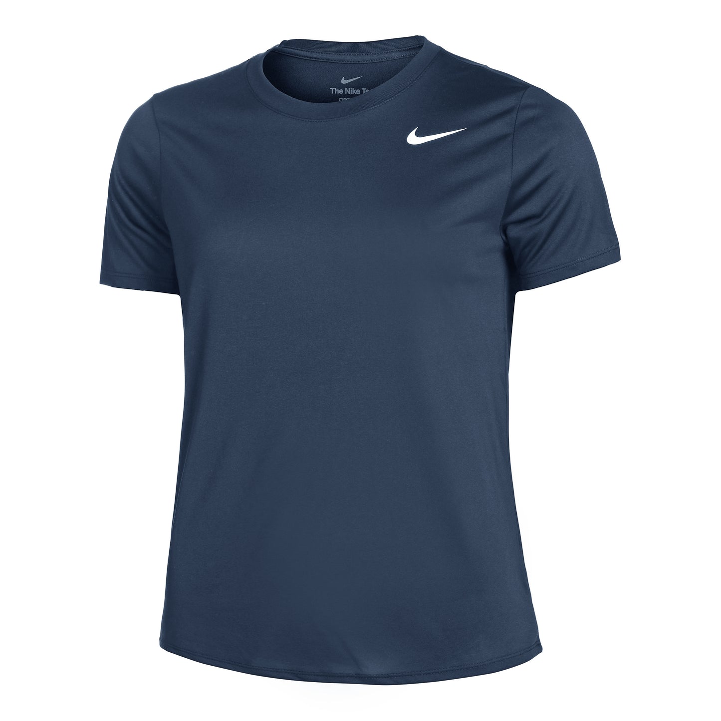 Nike Dri-Fit Regular T-shirt Femmes - bleu foncé, blanc