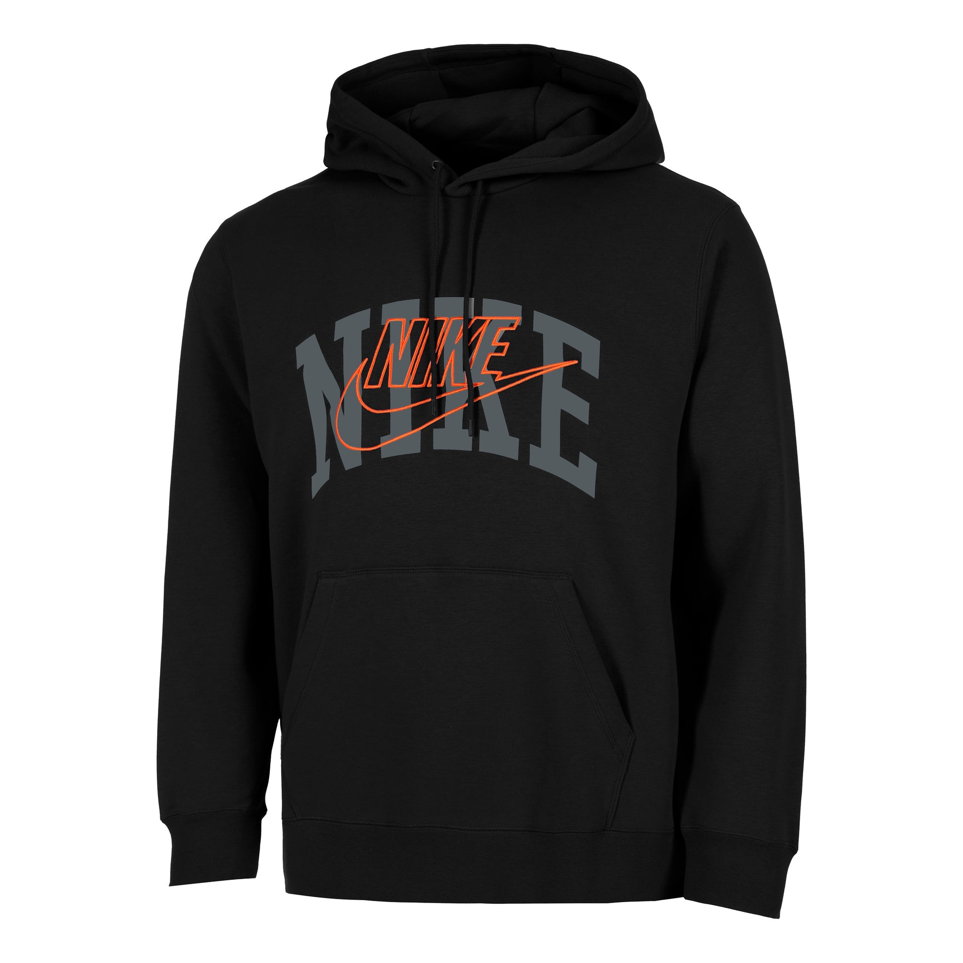 Nike Club Sweat à capuche Hommes - noir, orange