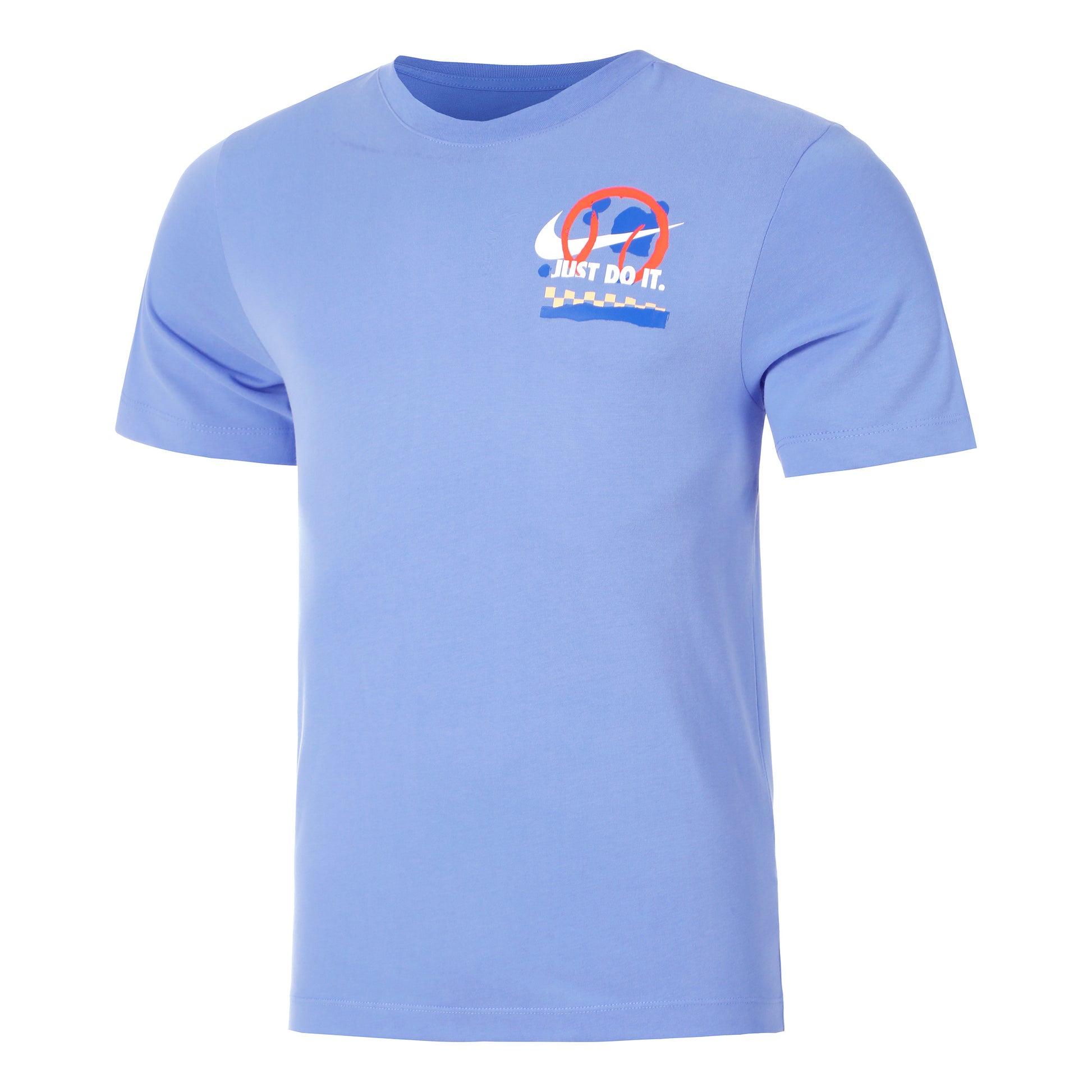 Nike Dri-Fit OC T-shirt Hommes - bleu clair, multicouleur