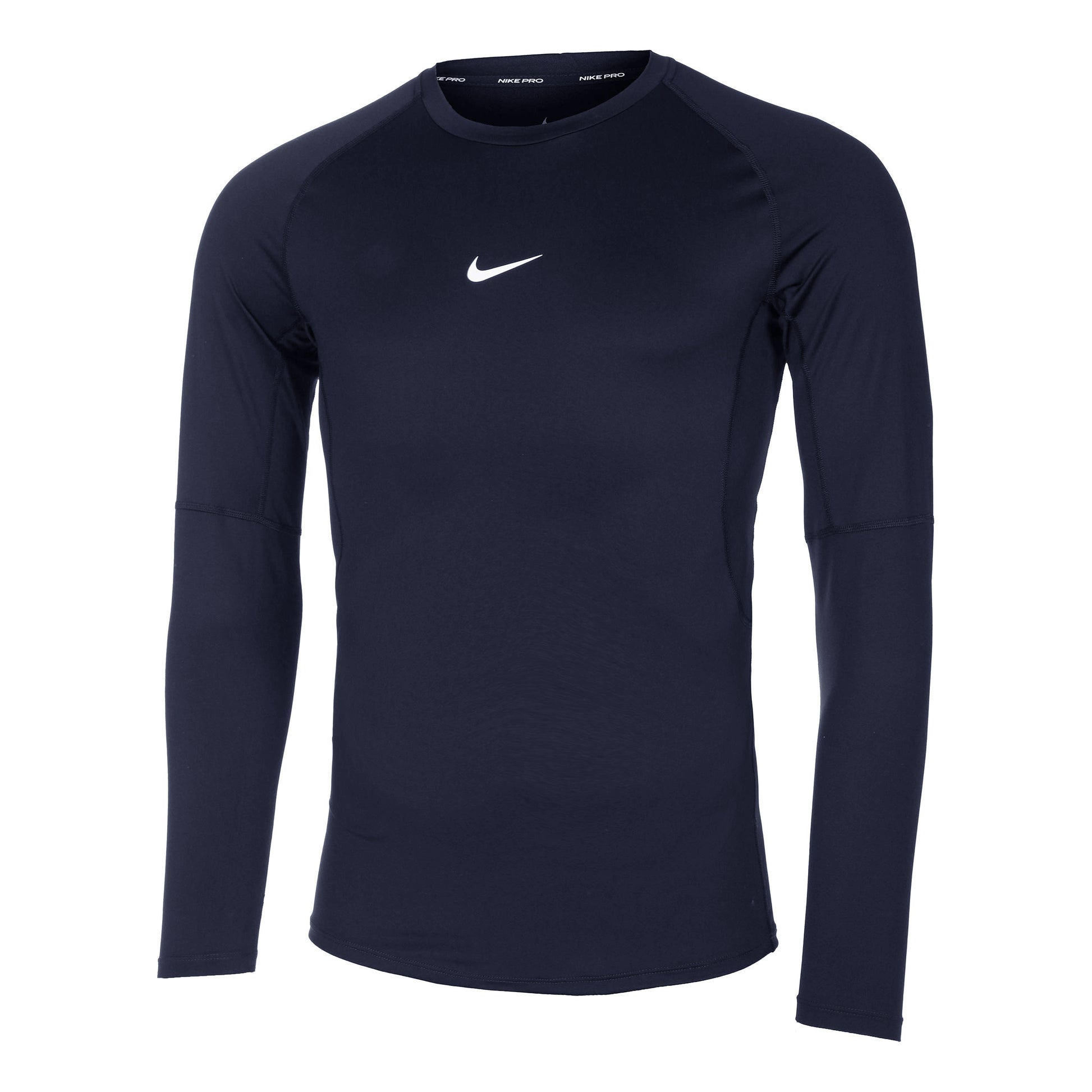 Nike Dri-Fit Haut manches longues Hommes - bleu foncé,