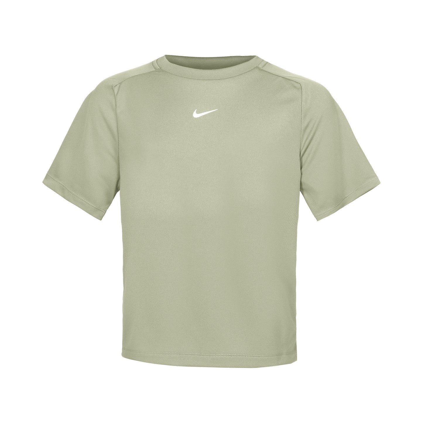 Nike Big T-shirt Garçons - vert olive, blanc